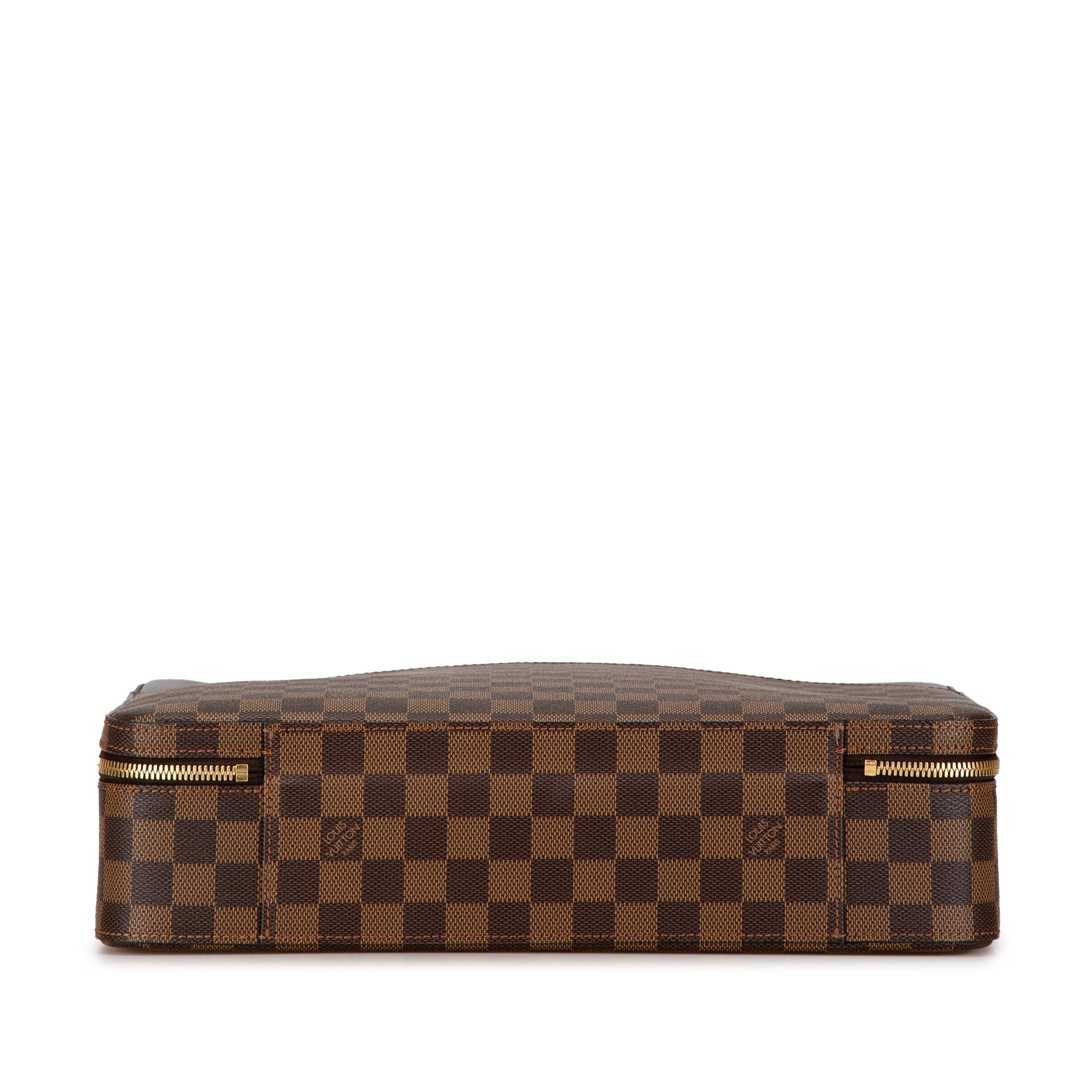 Louis Vuitton Damier Ebene Porte Ordinateur Sabana (SHG-VPNVKR)