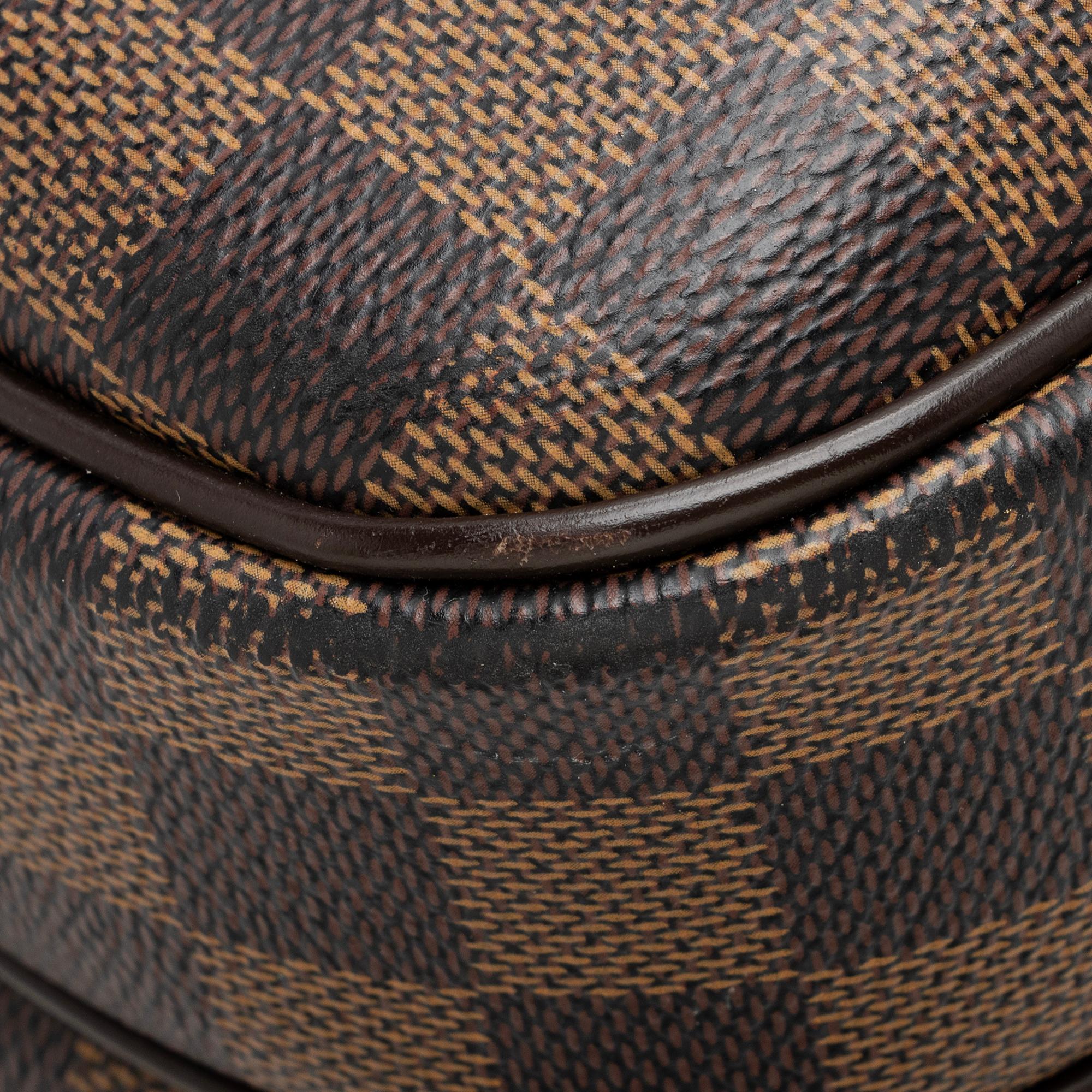 Louis Vuitton Damier Ebene Reporter PM Messenger Bag (SHF-22904)