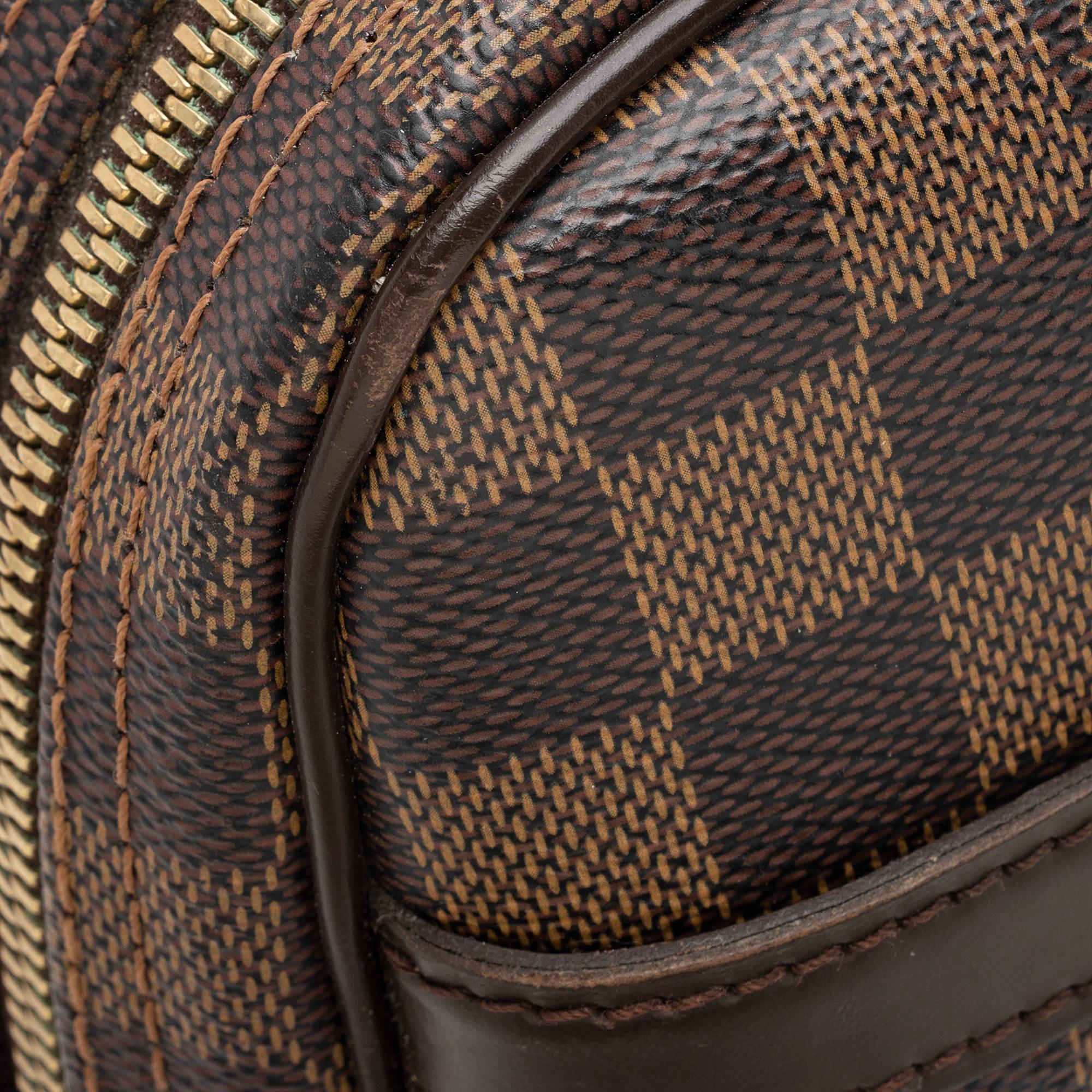 Louis Vuitton Damier Ebene Reporter PM Messenger Bag (SHF-22904)