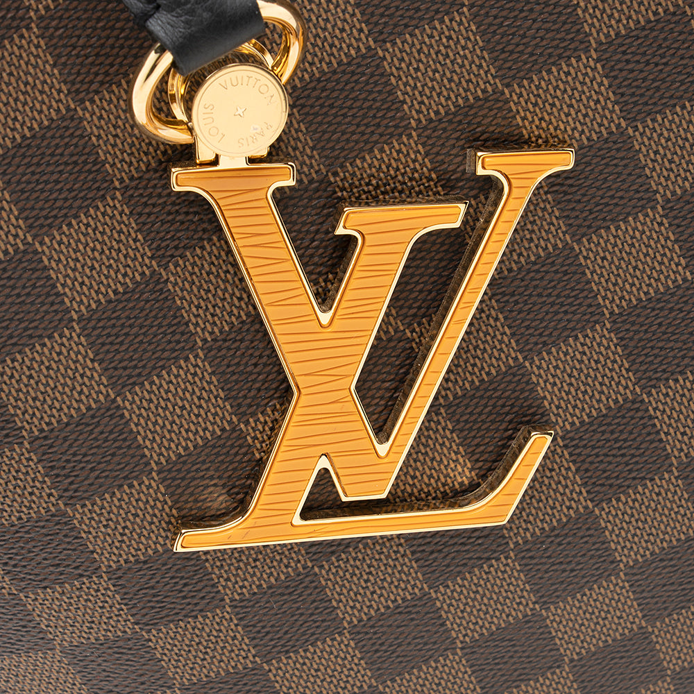 Louis Vuitton Damier Ebene Riverside Tote (SHF-HOYq0g)