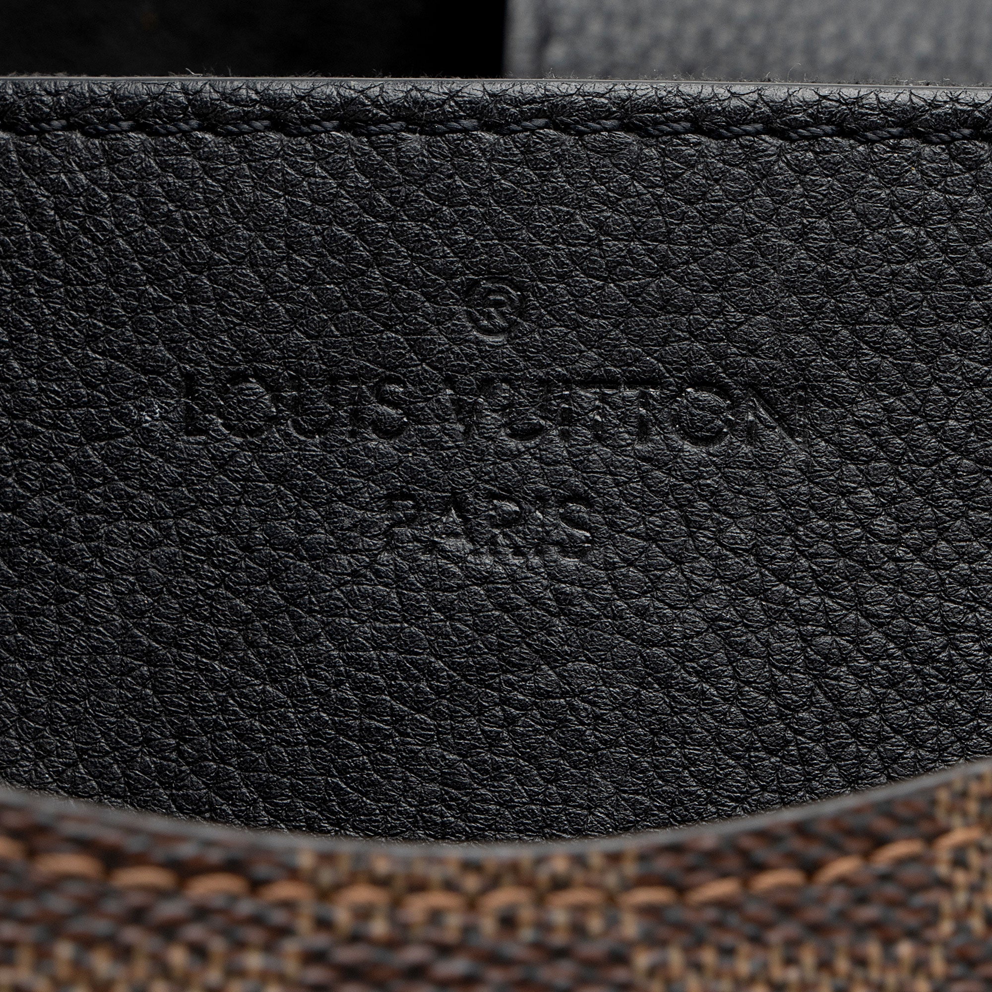 Louis Vuitton Damier Ebene Riverside Tote (SHF-0eGWDx)