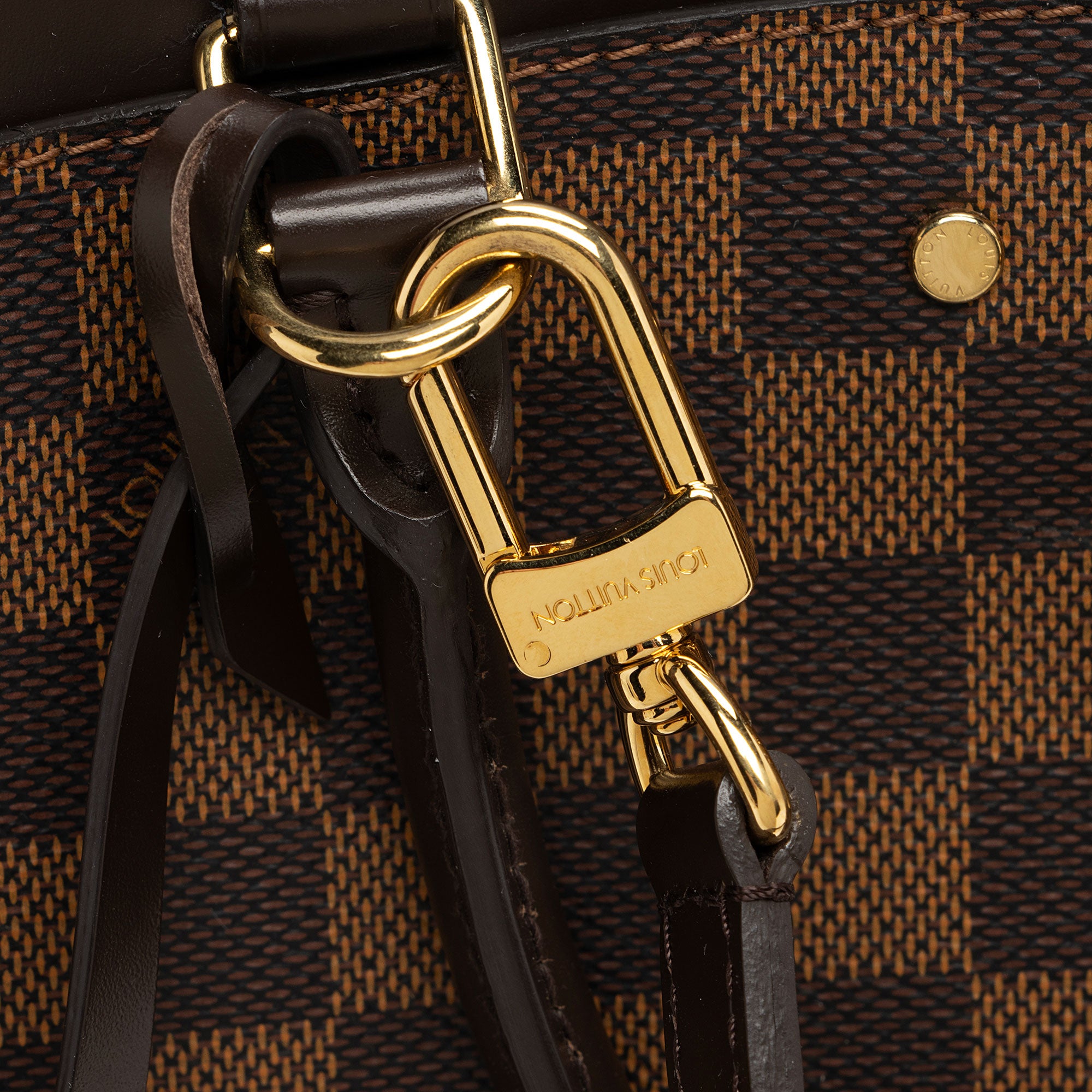 Louis Vuitton Damier Ebene Rivoli MM Satchel (SHF-WFpXxG)