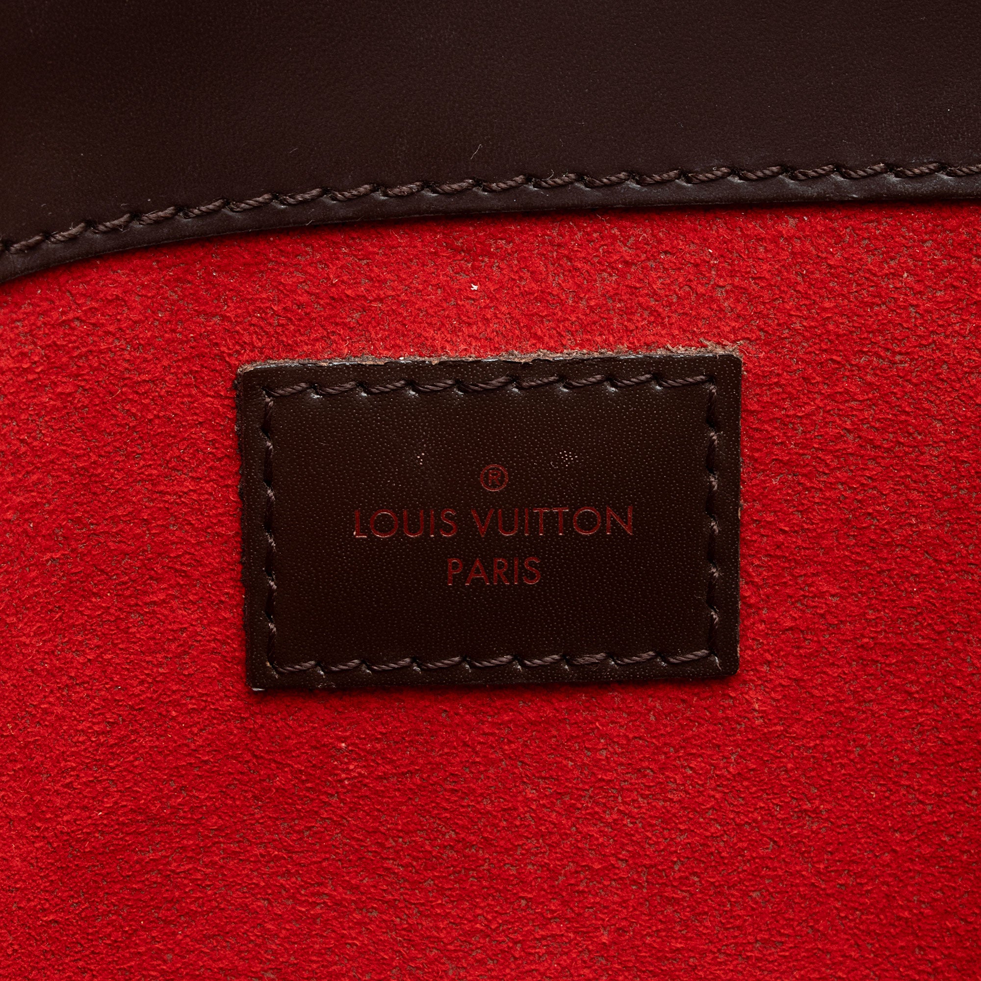 Louis Vuitton Damier Ebene Rivoli MM Satchel (SHF-ofICj3)