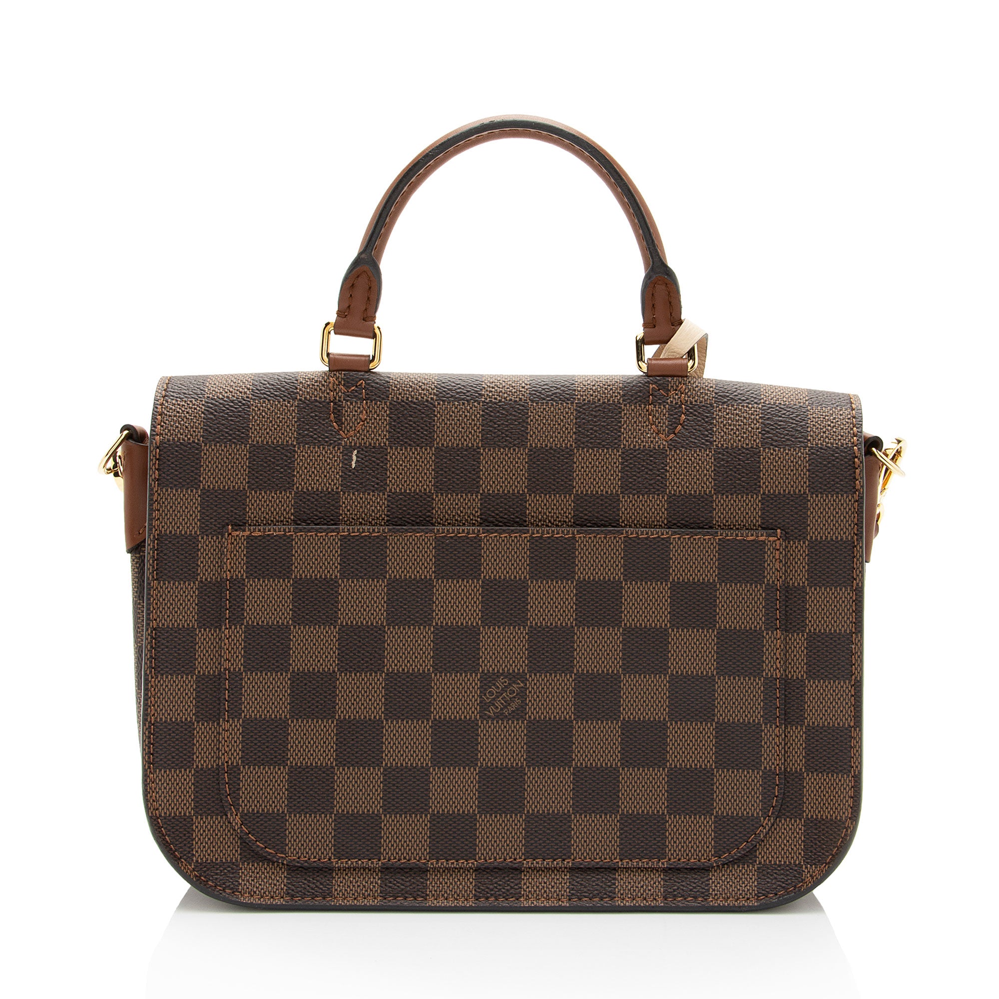 Louis Vuitton Damier Ebene Sac Beaumarchais Top Handle (SHF-jh9NmZ)