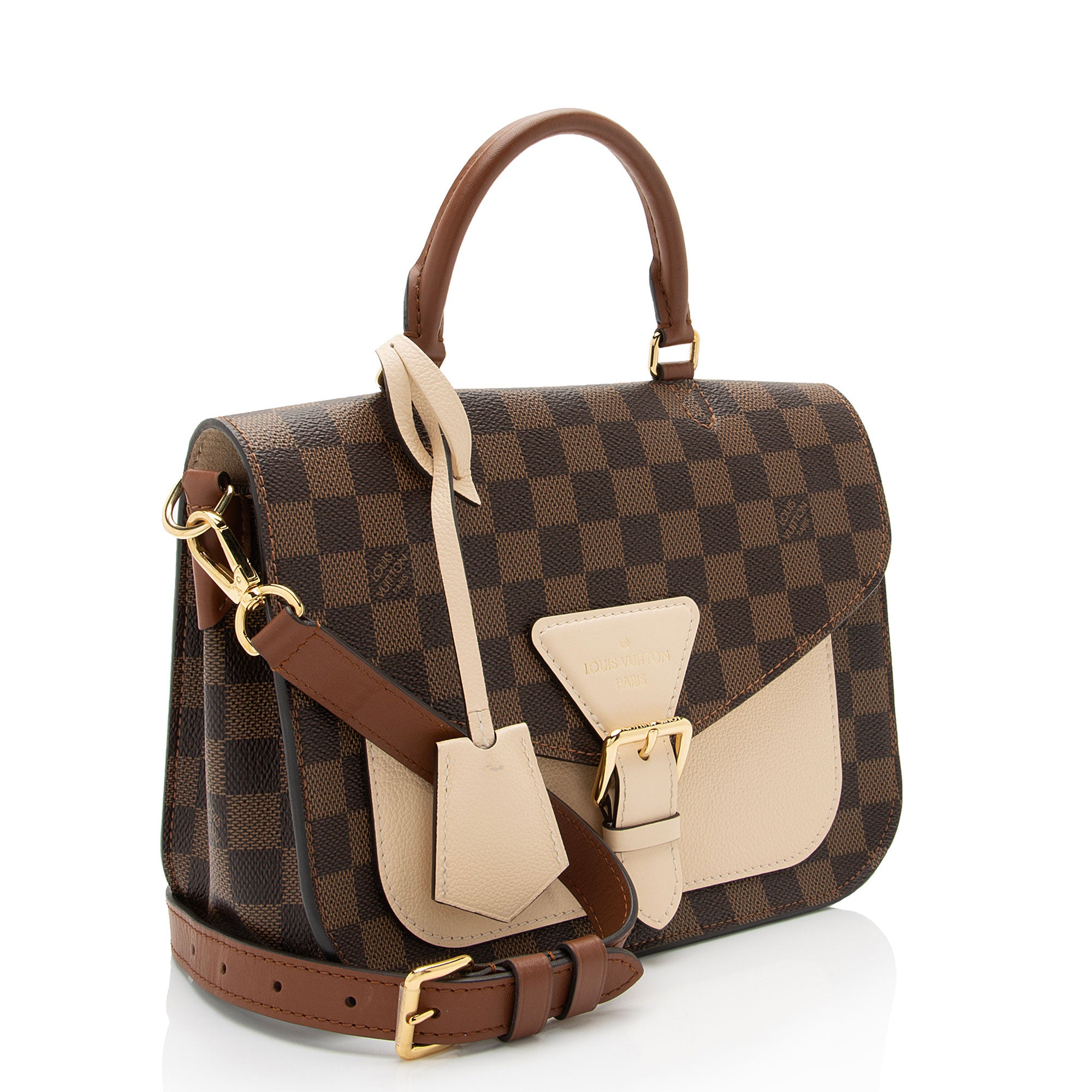 Louis Vuitton Damier Ebene Sac Beaumarchais Top Handle (SHF-jh9NmZ)