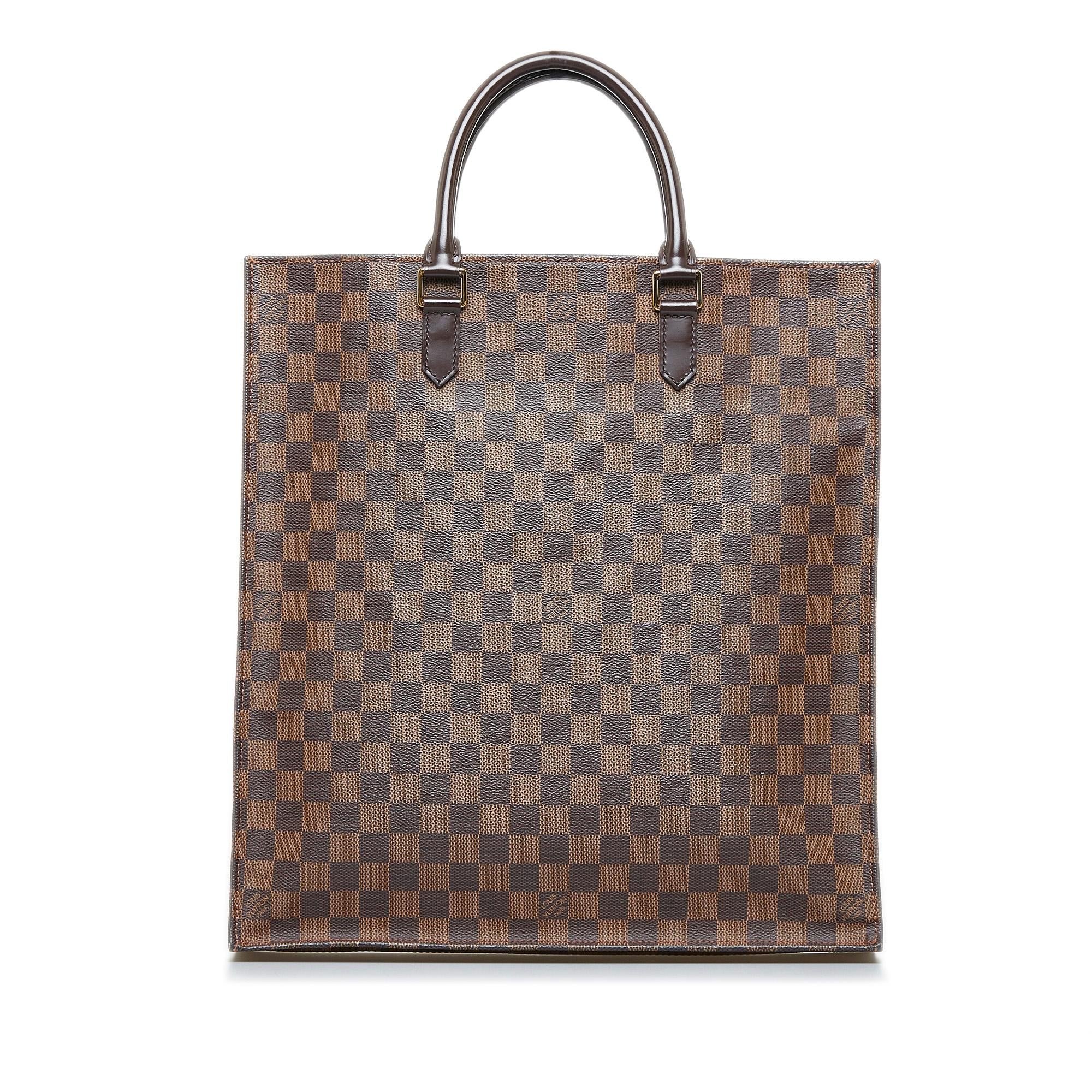 Louis Vuitton Damier Ebene Sac Plat (SHG-jiZN8H)
