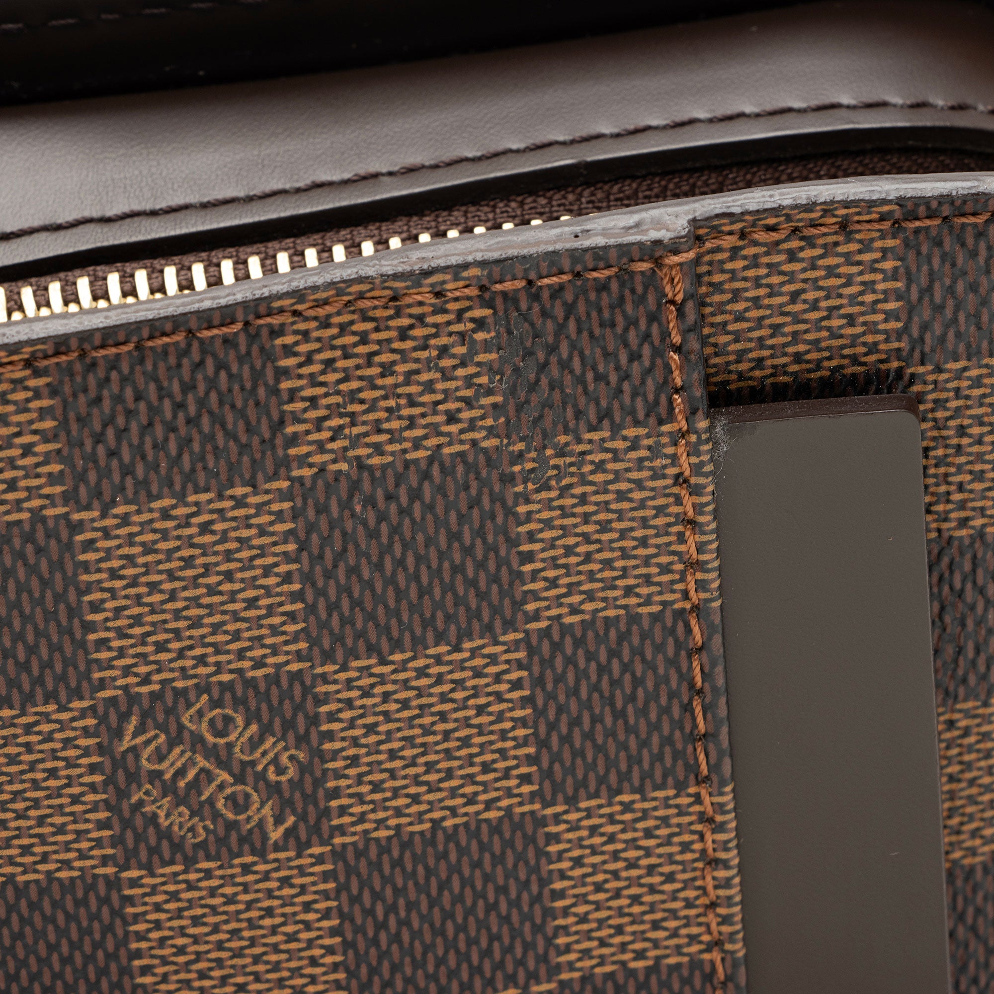 Louis Vuitton Damier Ebene Saint Louis Clutch (SHF-sRh2xy)