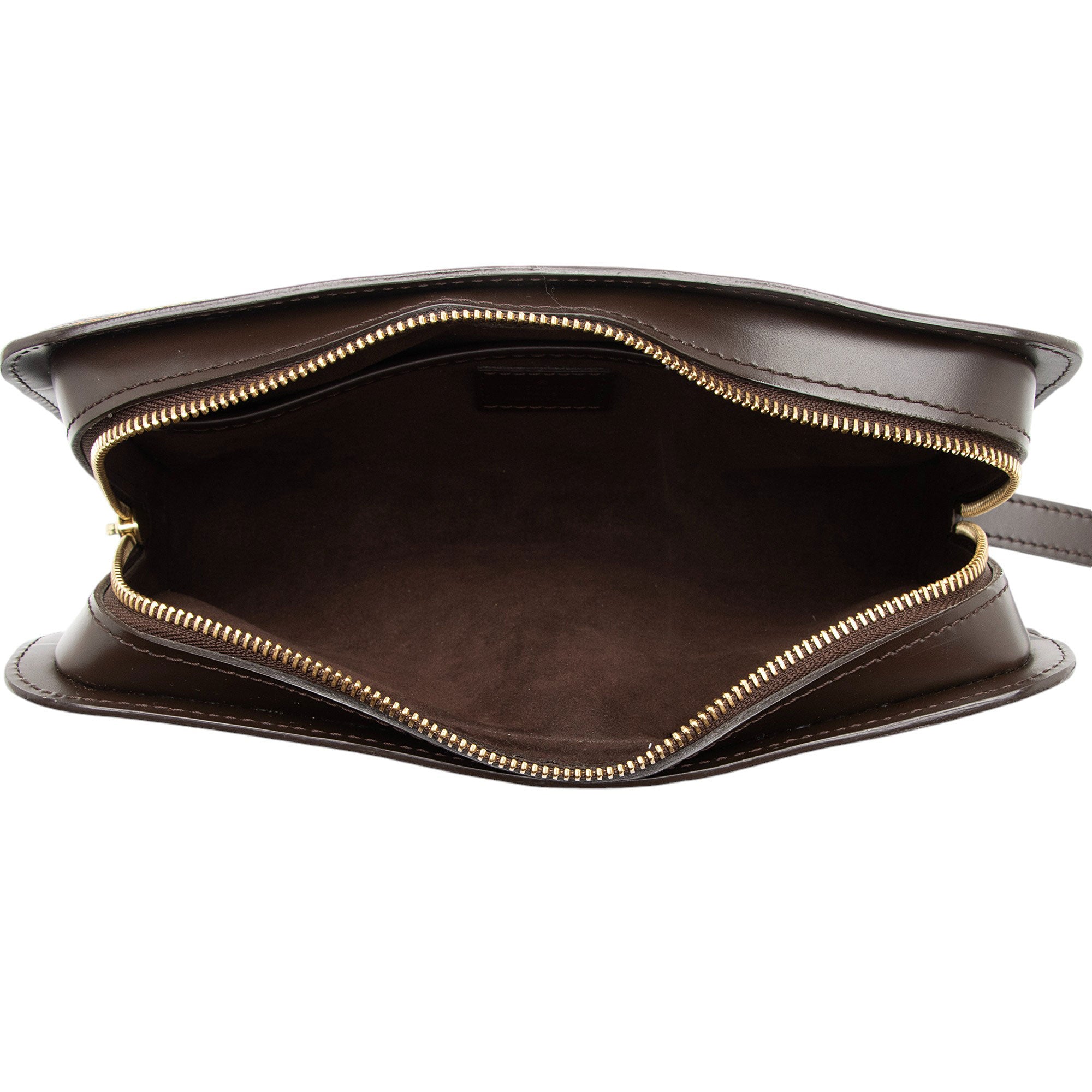 Louis Vuitton Damier Ebene Saint Louis Clutch (SHF-sRh2xy)