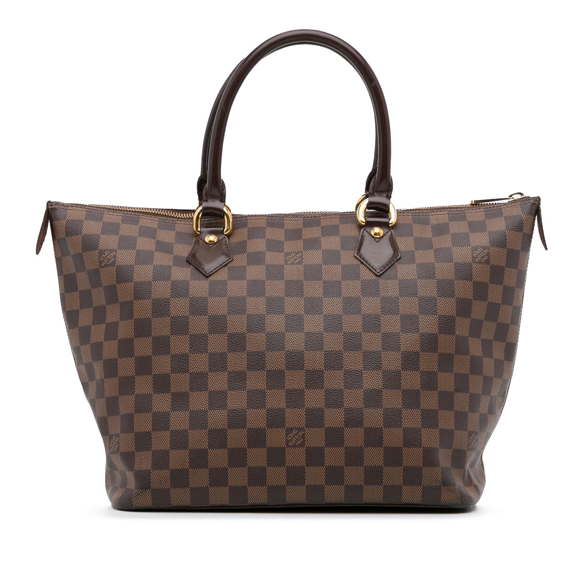Louis Vuitton Damier Ebene Saleya MM (SHG-F1NtbM)