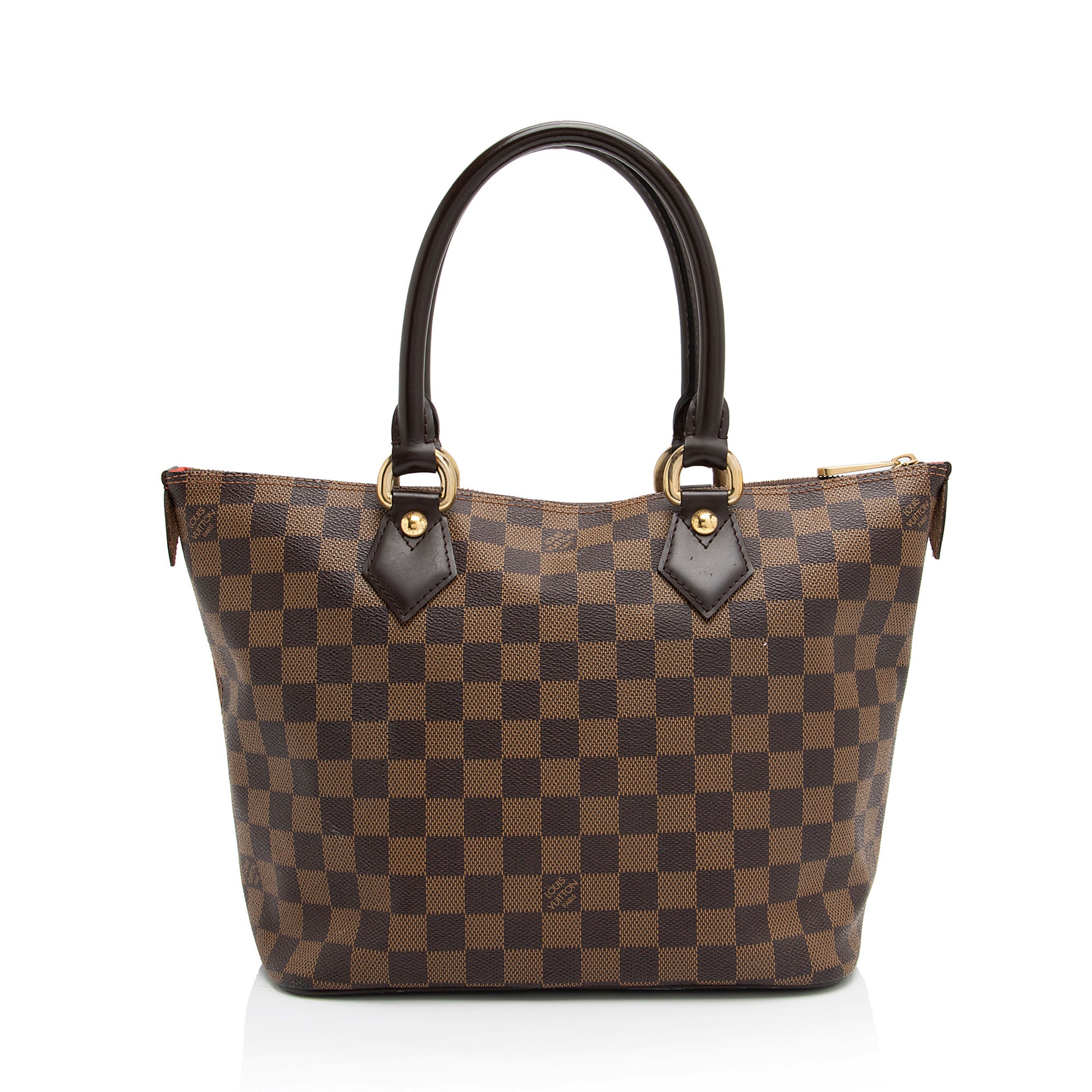 Louis Vuitton Damier Ebene Saleya PM Tote (SHF-DrV7mE)