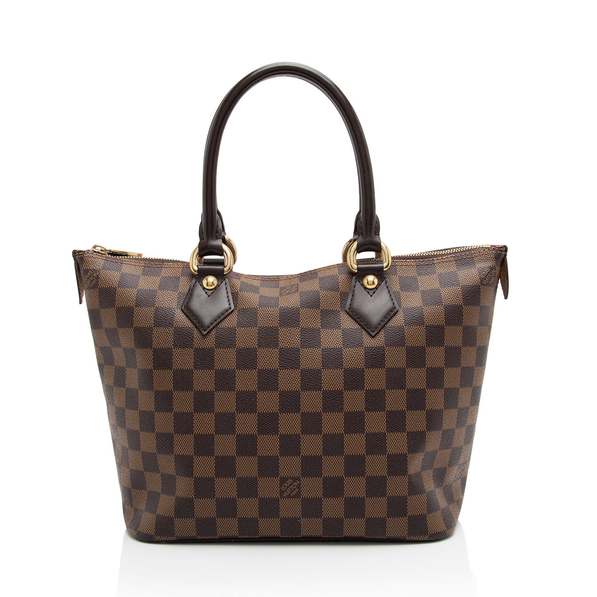Louis Vuitton Damier Ebene Saleya PM Tote (SHF-DrV7mE)