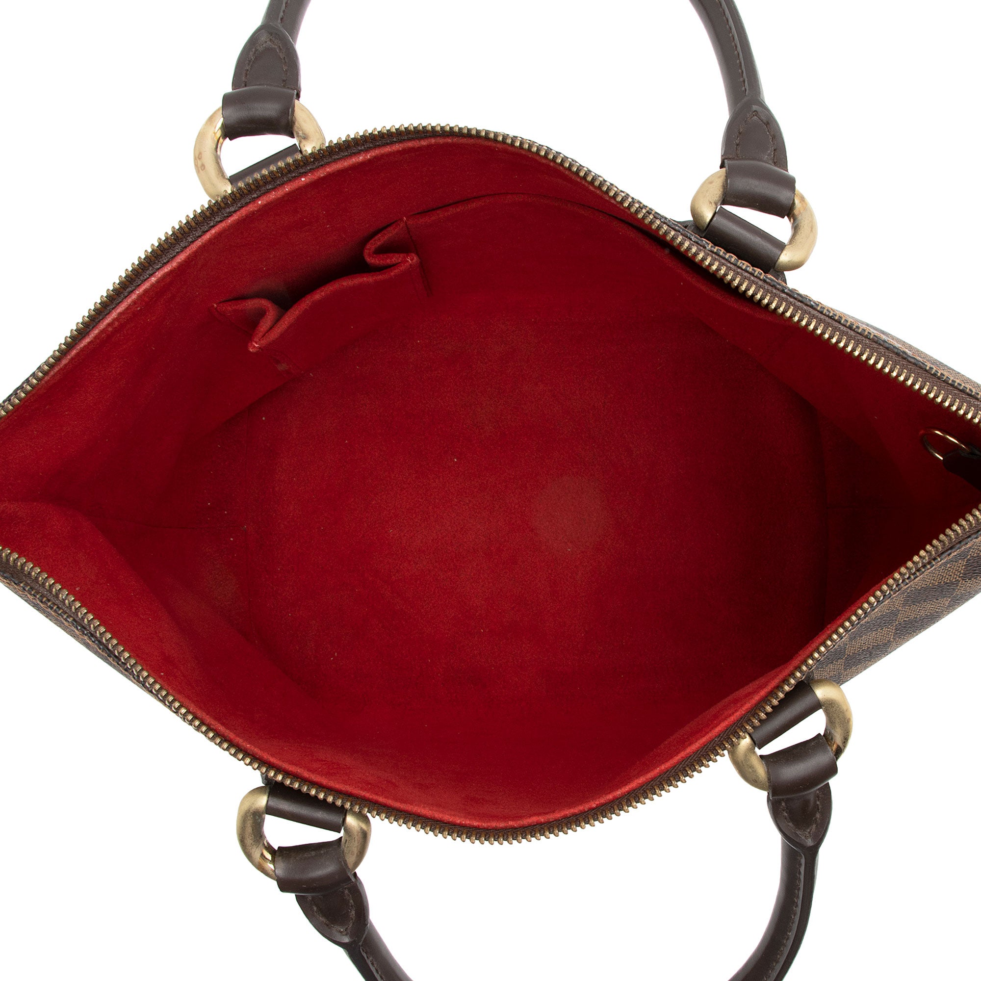 Louis Vuitton Damier Ebene Saleya PM Tote (SHF-DrV7mE)