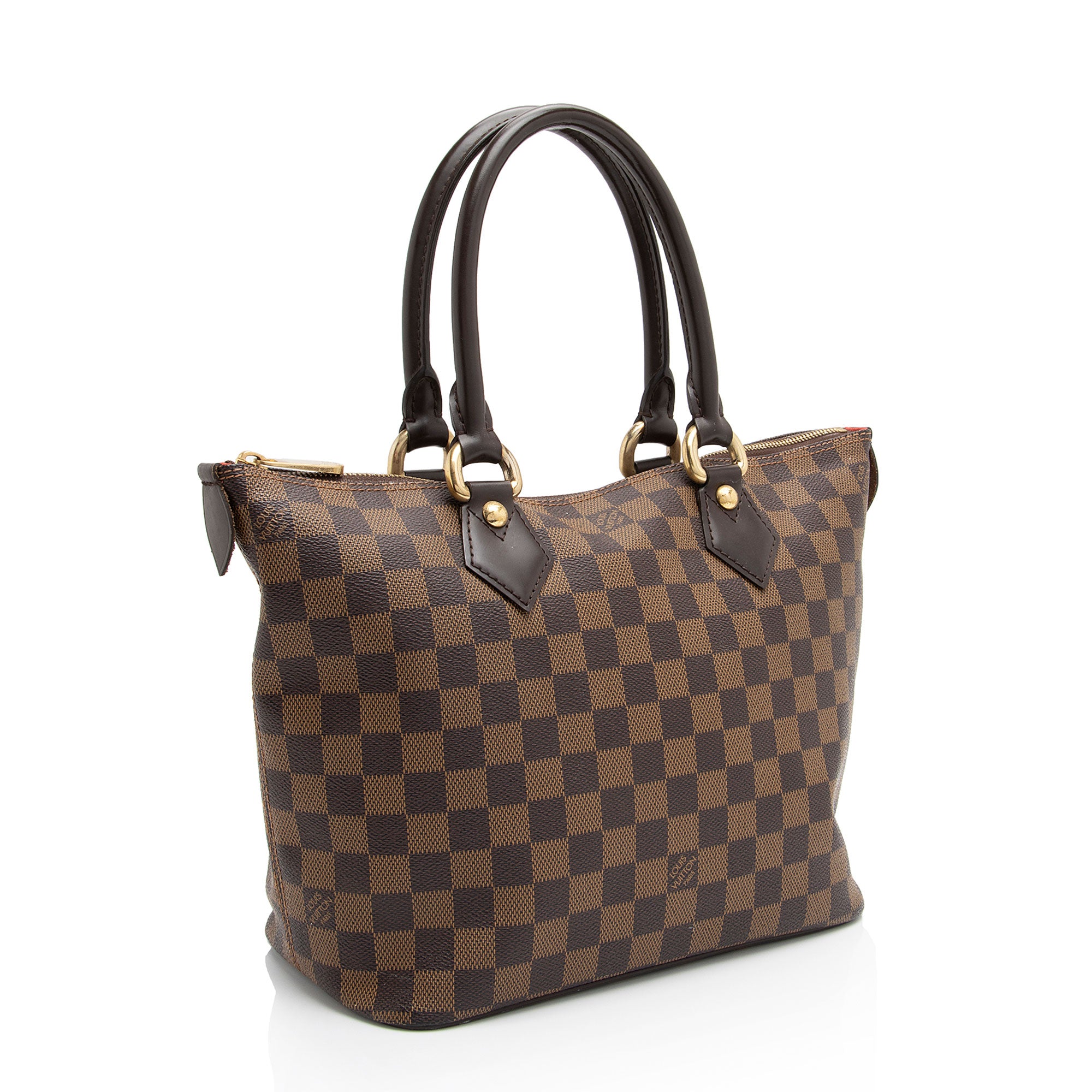 Louis Vuitton Damier Ebene Saleya PM Tote (SHF-DrV7mE)