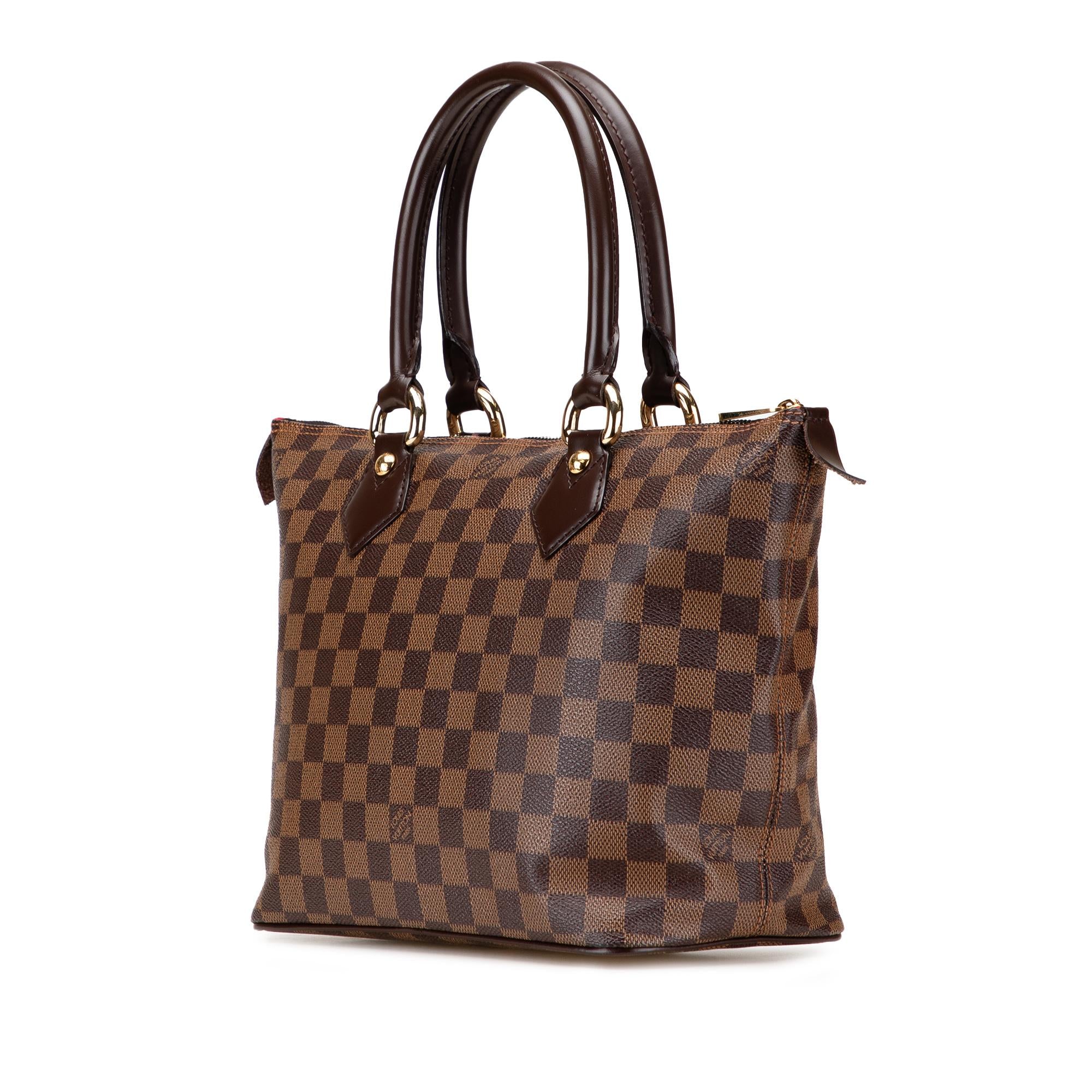 Louis Vuitton Damier Ebene Saleya PM