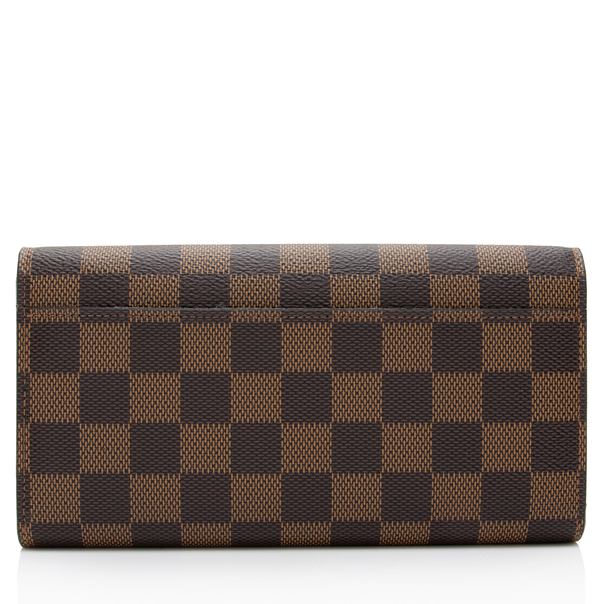 Louis Vuitton Damier Ebene Sarah Wallet (SHF-lGlNtU)