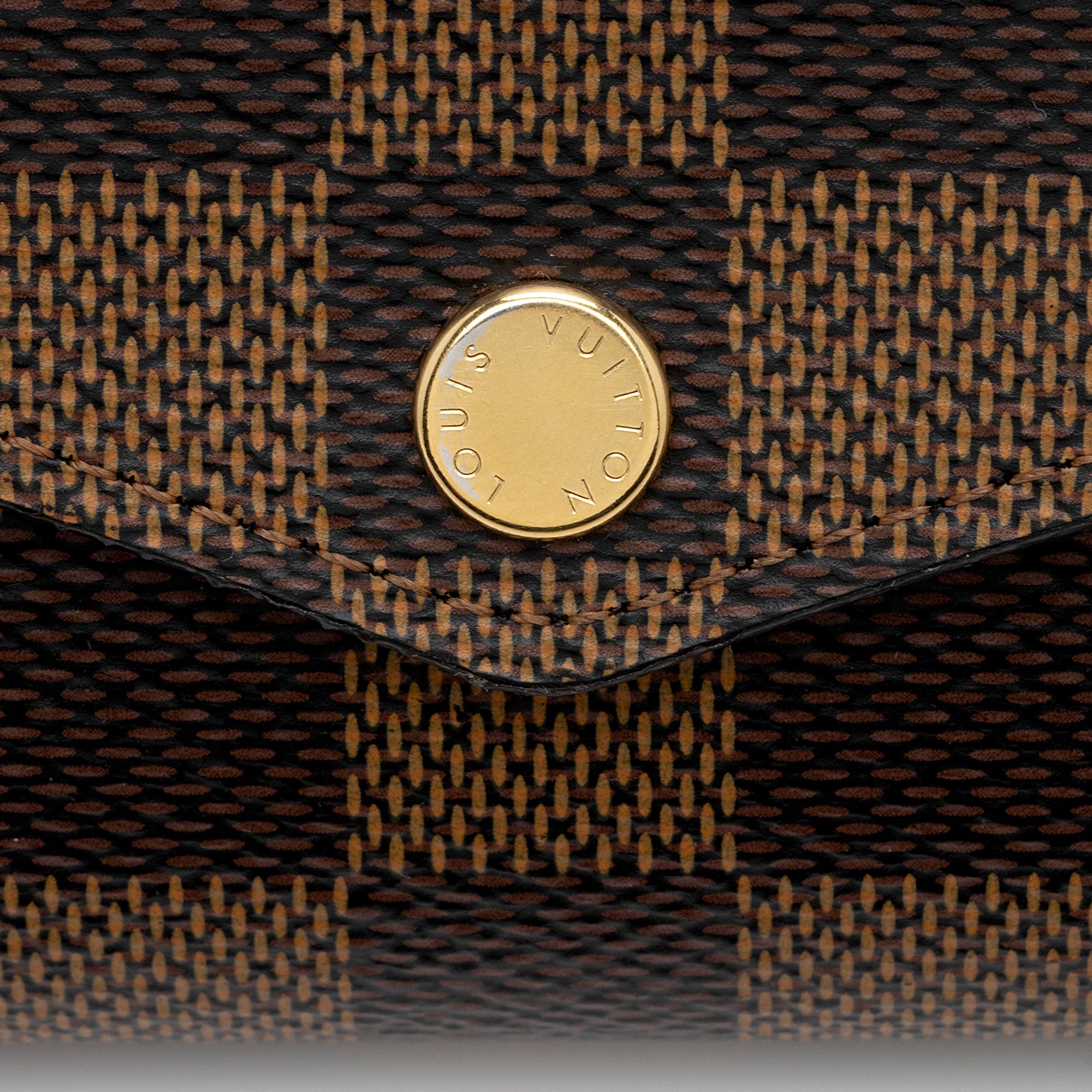 Louis Vuitton Damier Ebene Sarah Wallet (SHF-lGlNtU)