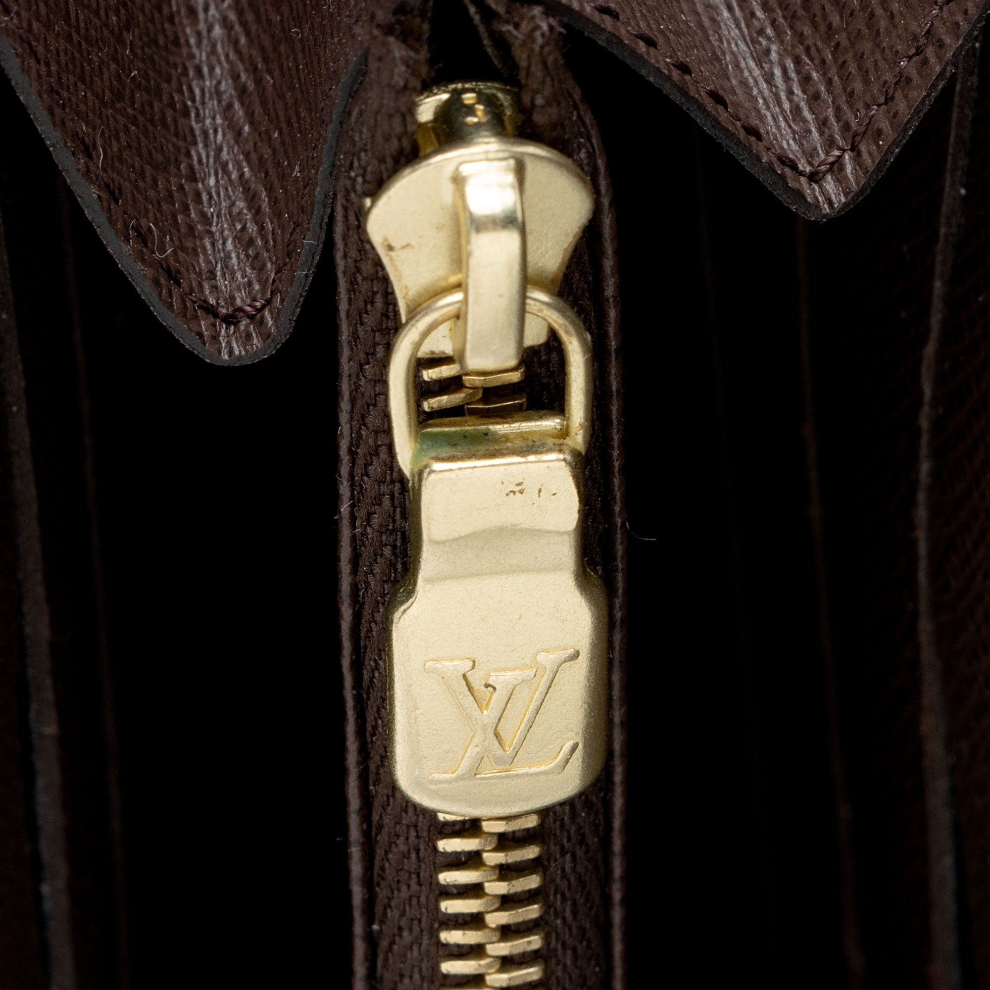 Louis Vuitton Damier Ebene Sarah Wallet (SHF-lGlNtU)