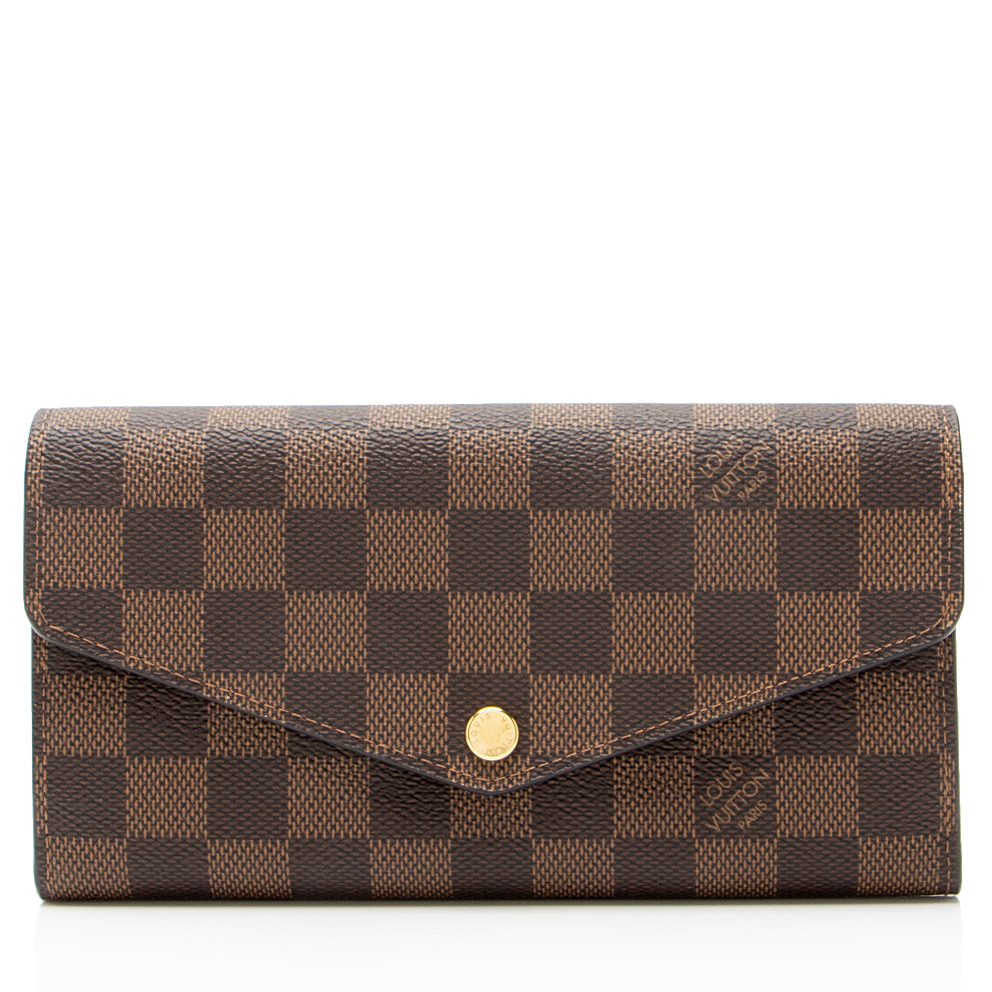 Louis Vuitton Damier Ebene Sarah Wallet