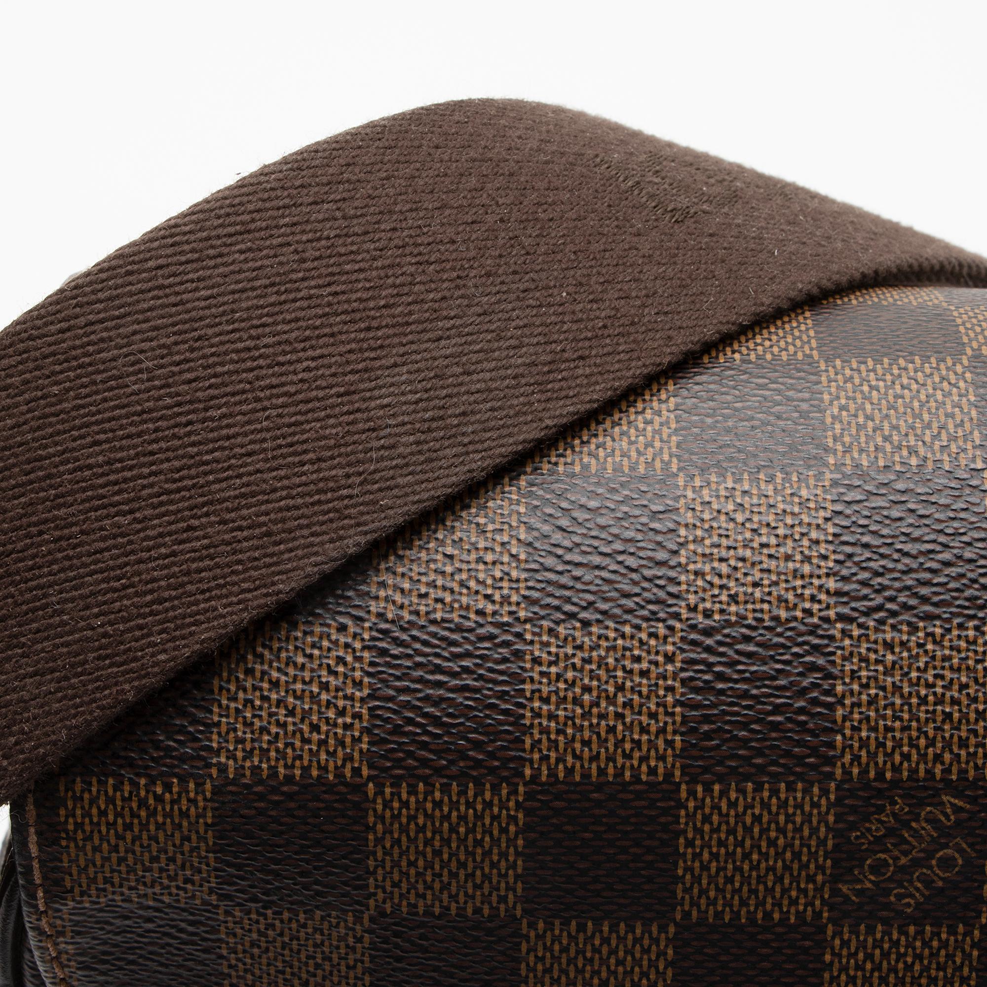 Louis Vuitton Damier Ebene Shelton MM Messenger Bag (SHF-ceHbG0)