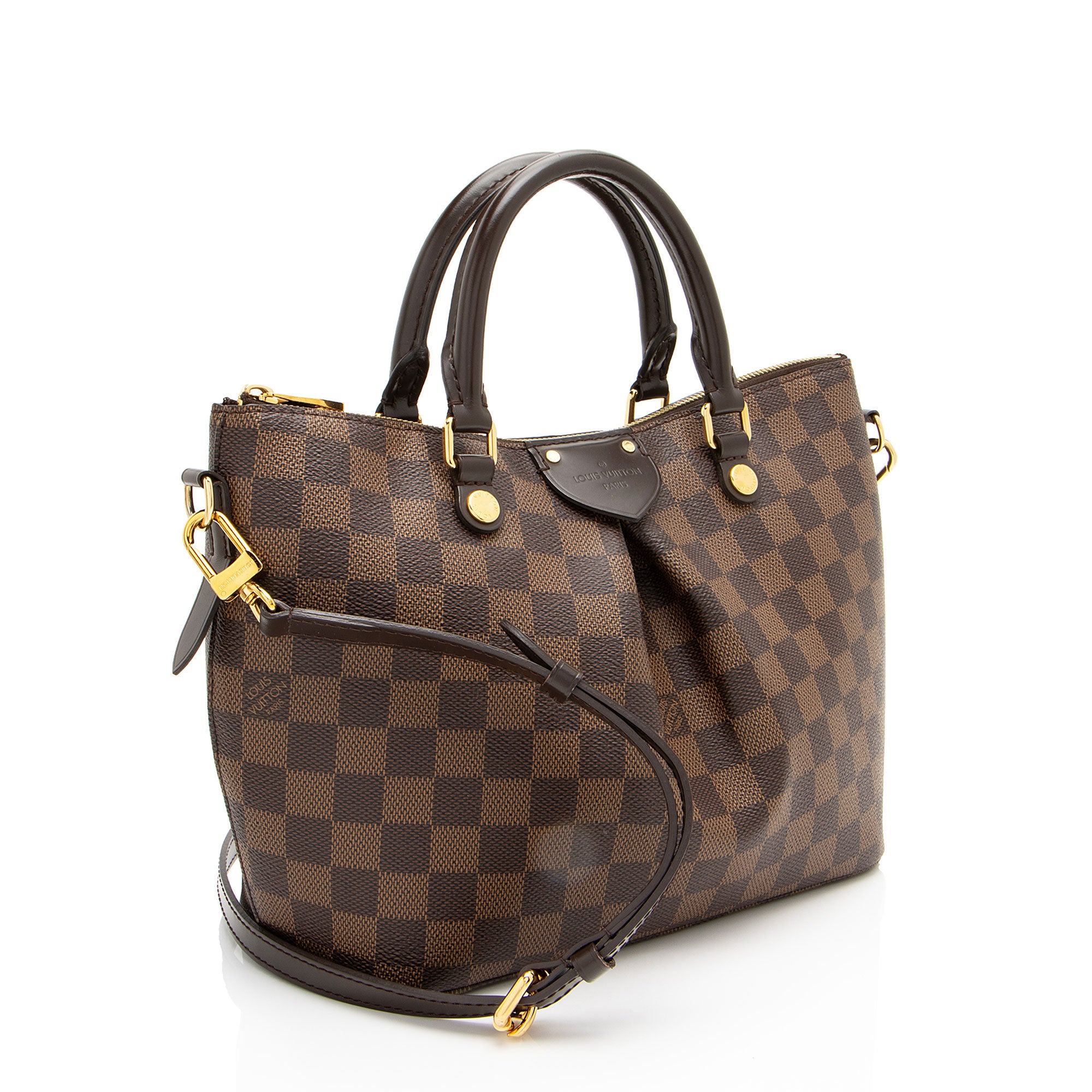 Louis Vuitton Damier Ebene Siena PM Satchel (SHF-a5FTlS)