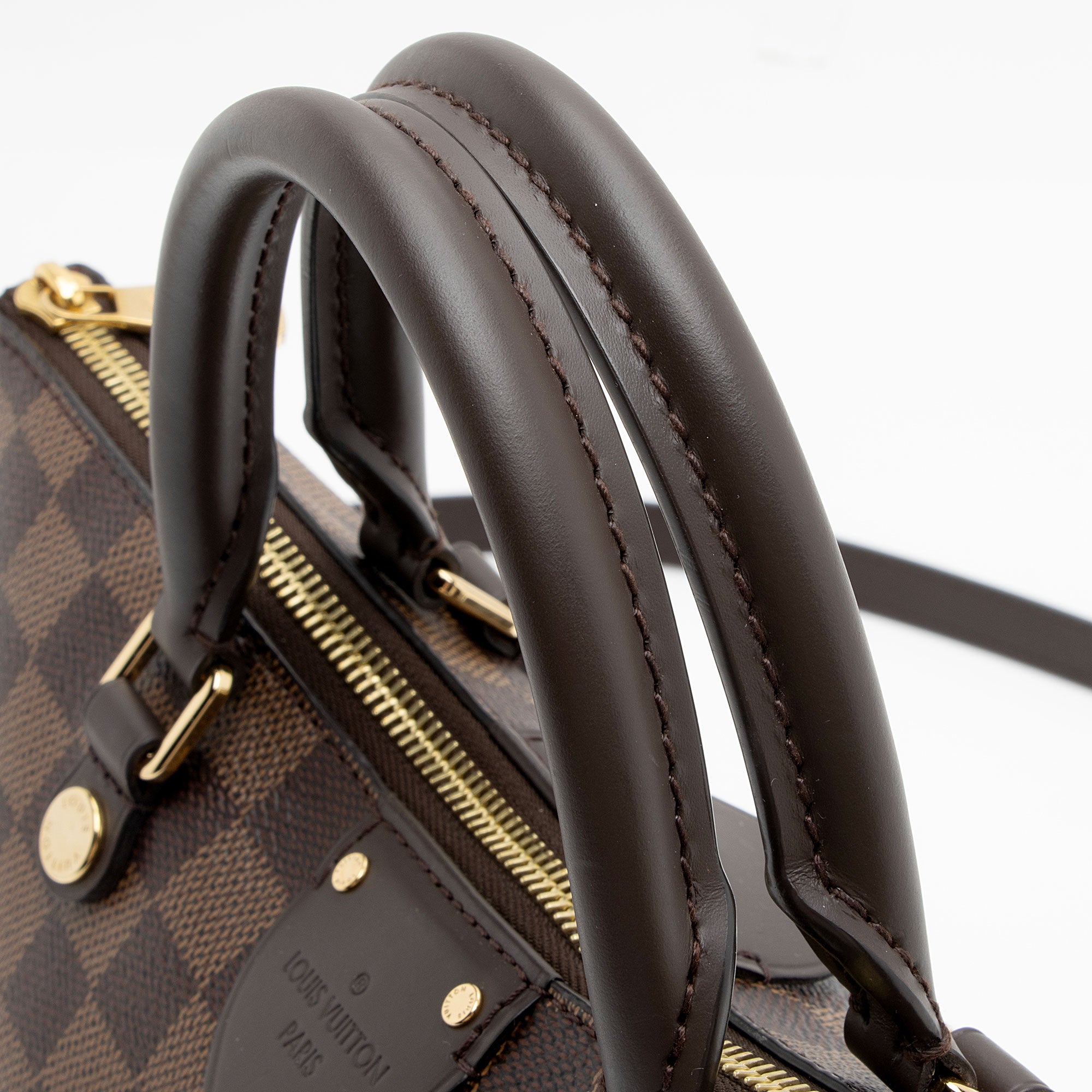 Louis Vuitton Damier Ebene Siena PM Satchel (SHF-5ClRt1)