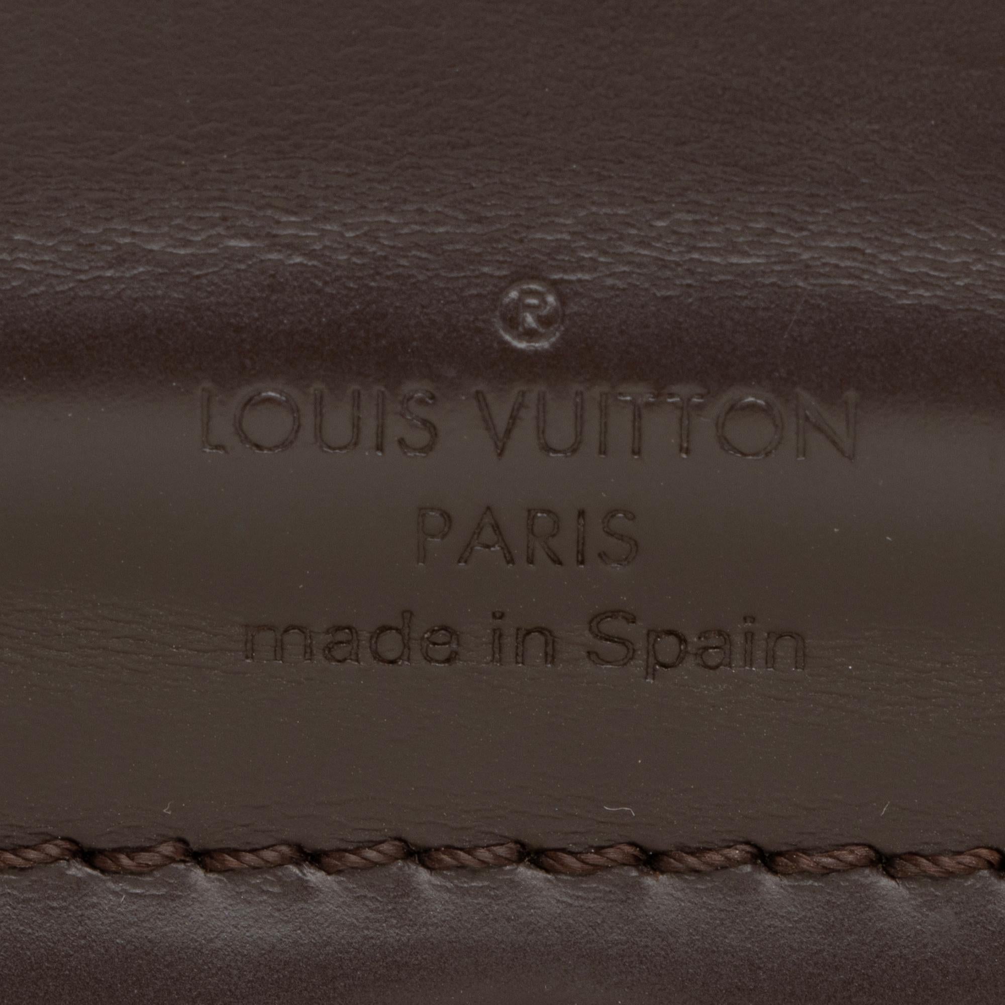 Louis Vuitton Damier Ebene Sistina GM Shoulder Bag (SHF-23441)