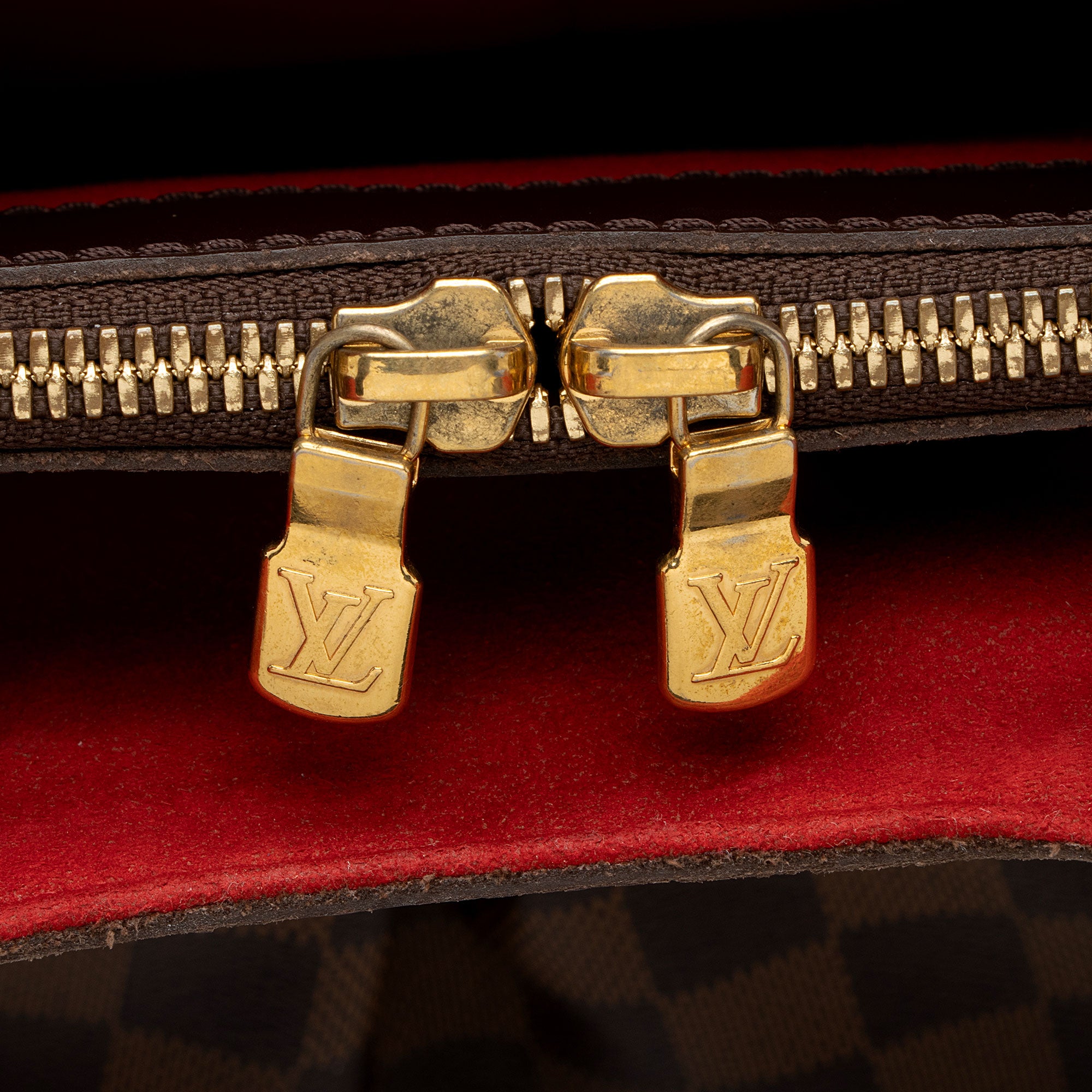 Louis Vuitton Damier Ebene Sistina GM Shoulder Bag (SHF-edLw1p)