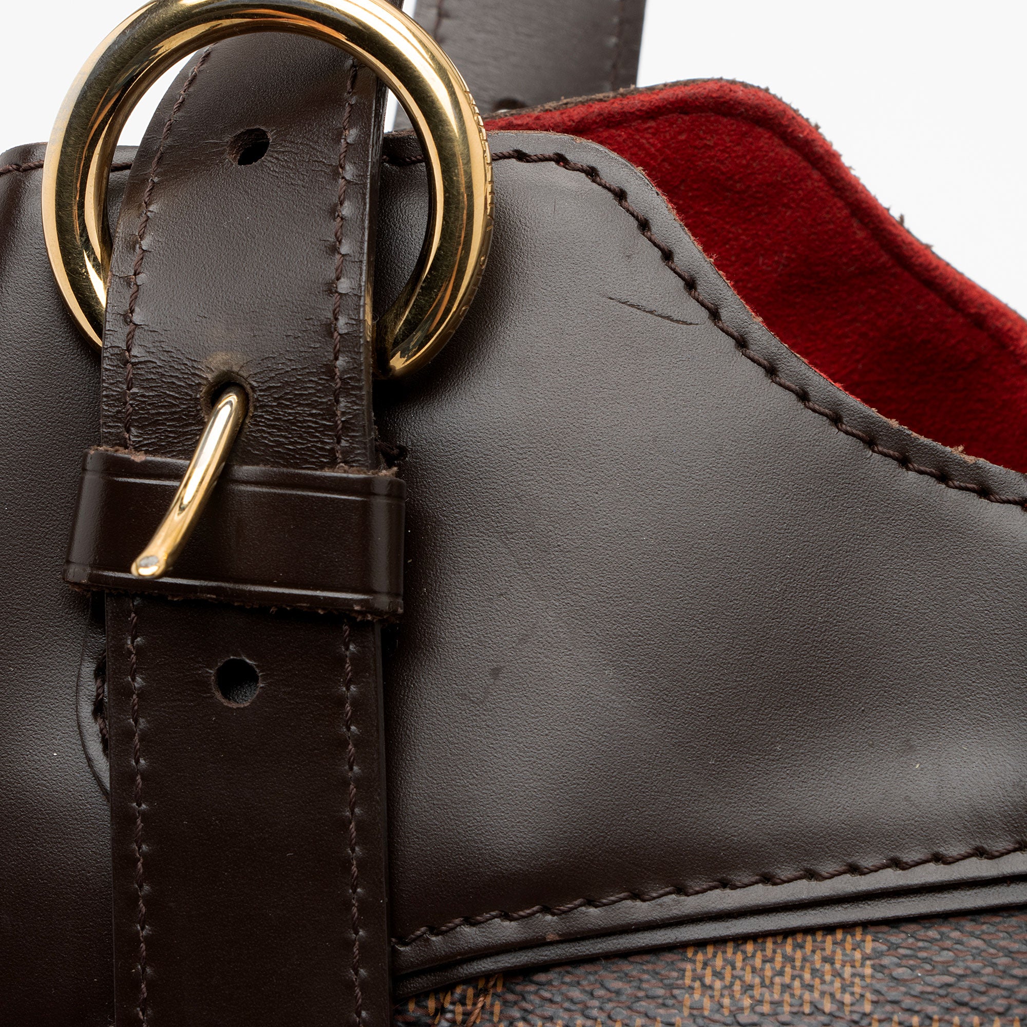 Louis Vuitton Damier Ebene Sistina GM Shoulder Bag (SHF-edLw1p)