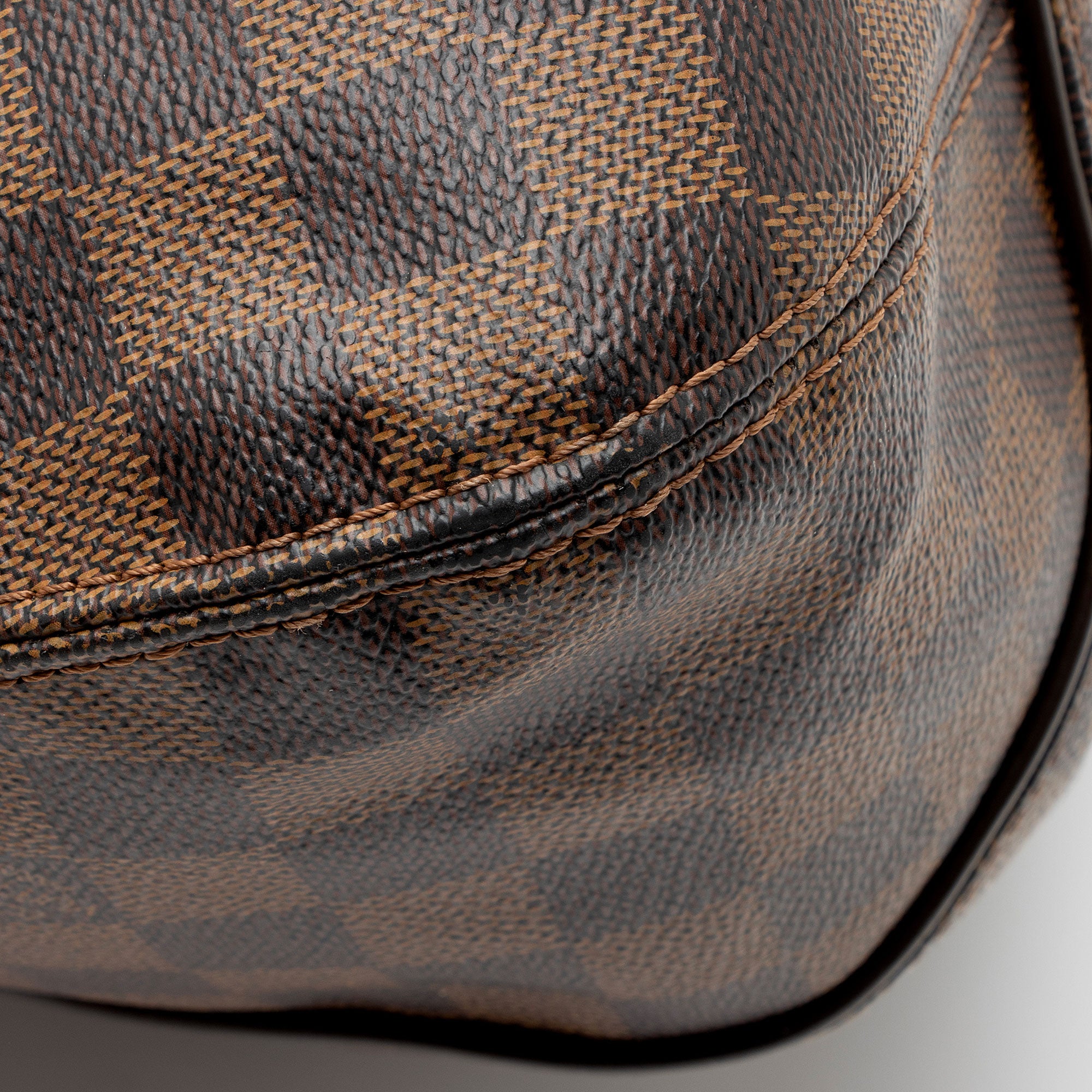Louis Vuitton Damier Ebene Sistina GM Shoulder Bag (SHF-edLw1p)