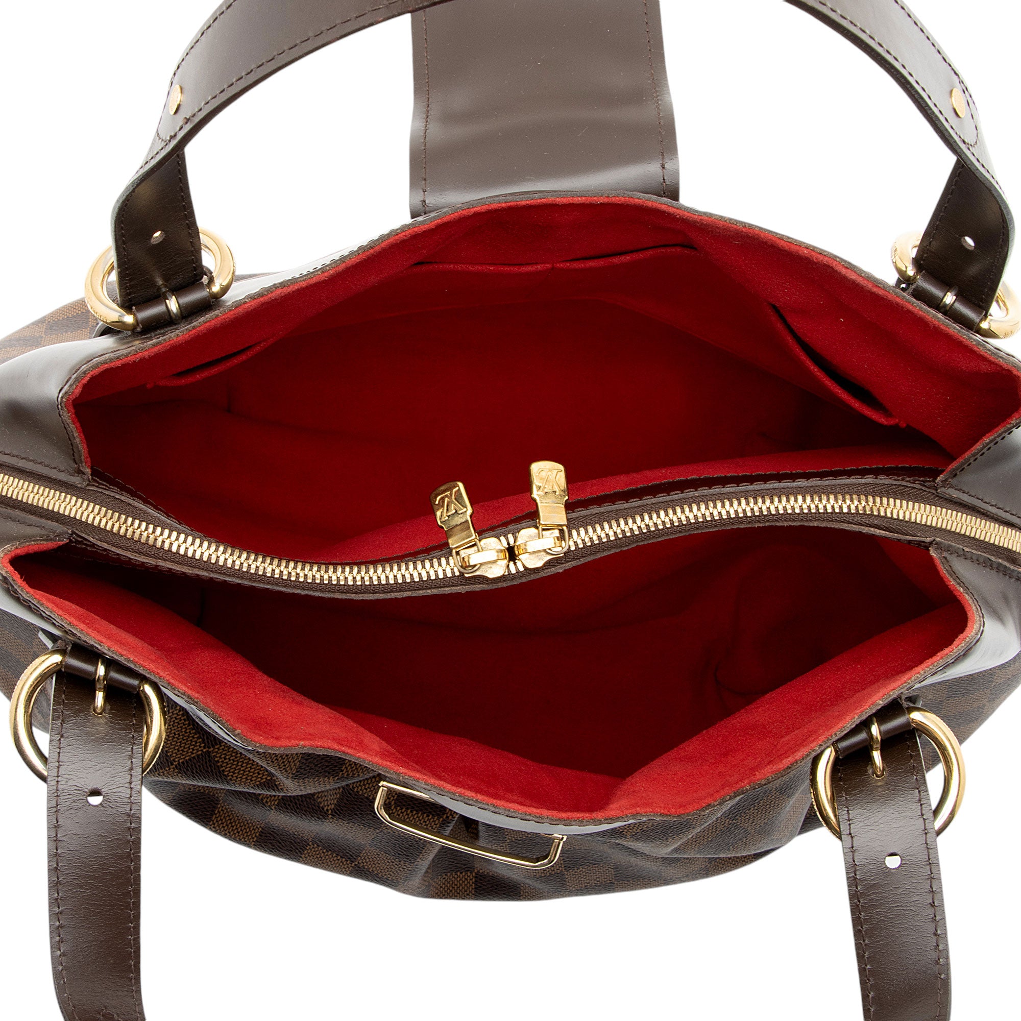 Louis Vuitton Damier Ebene Sistina GM Shoulder Bag (SHF-edLw1p)