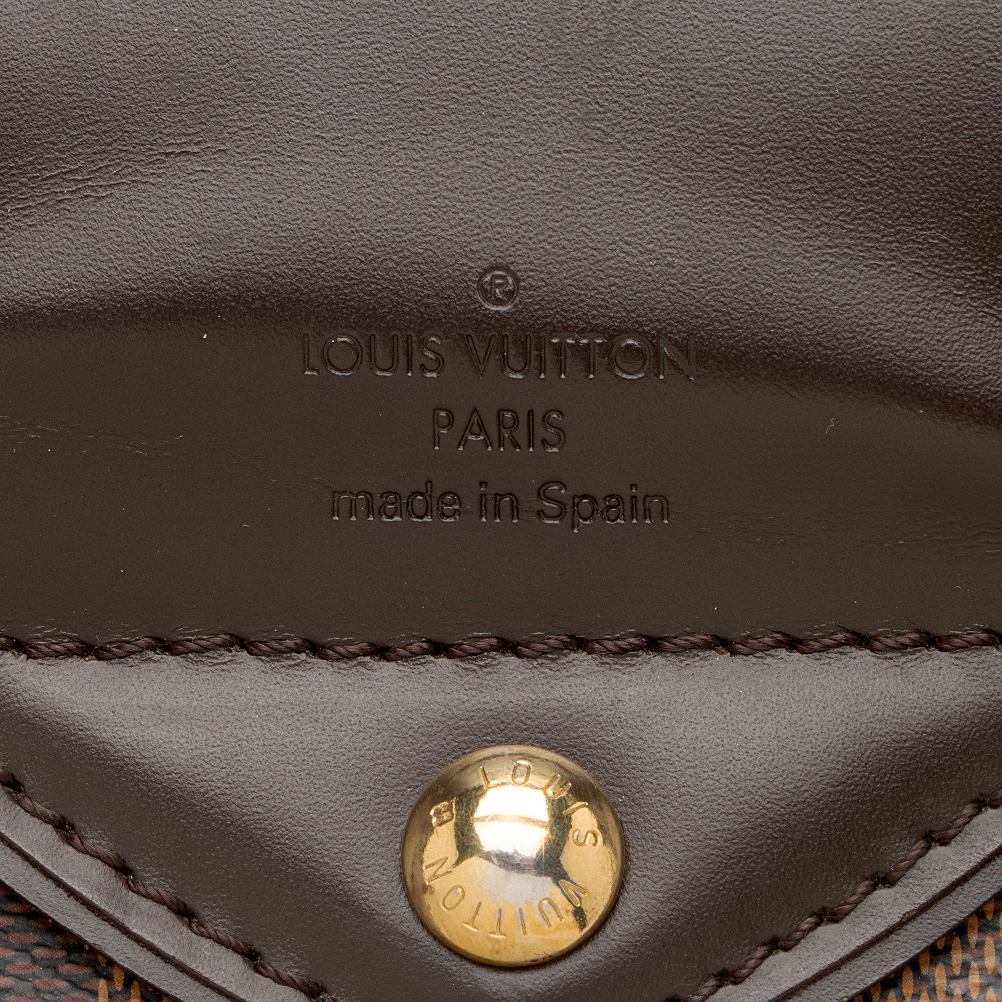 Louis Vuitton Damier Ebene Sistina GM Shoulder Bag (SHF-edLw1p)