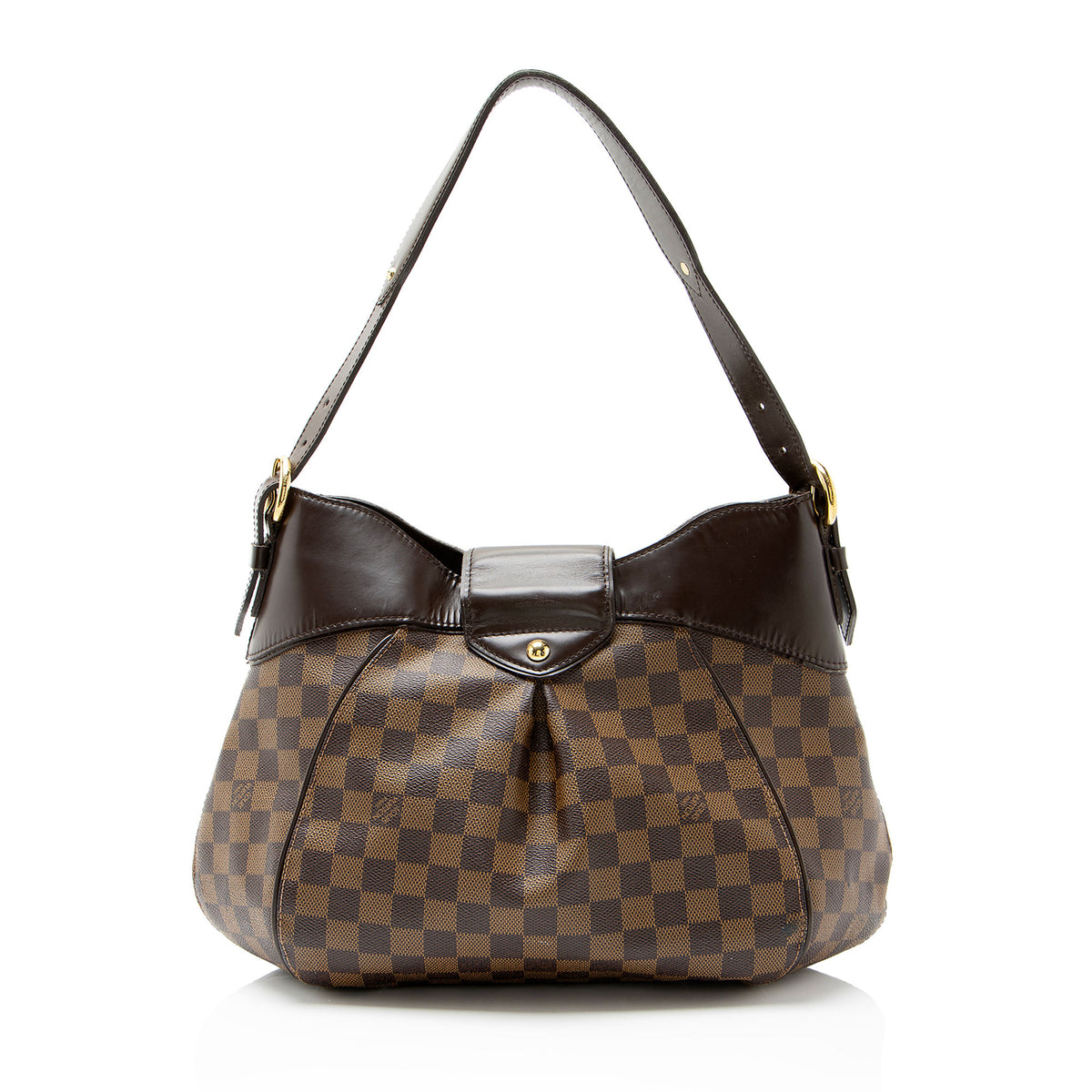 Louis Vuitton Damier Ebene Sistina MM Shoulder Bag