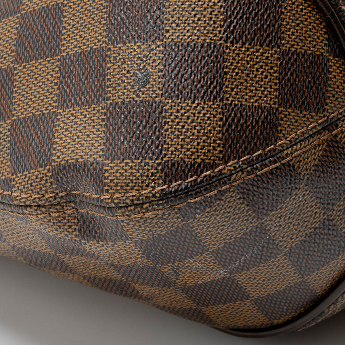Louis Vuitton Damier Ebene Sistina MM Shoulder Bag