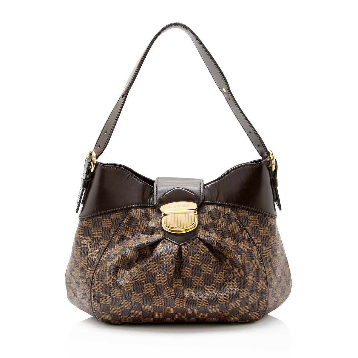 Louis Vuitton Damier Ebene Sistina MM Shoulder Bag