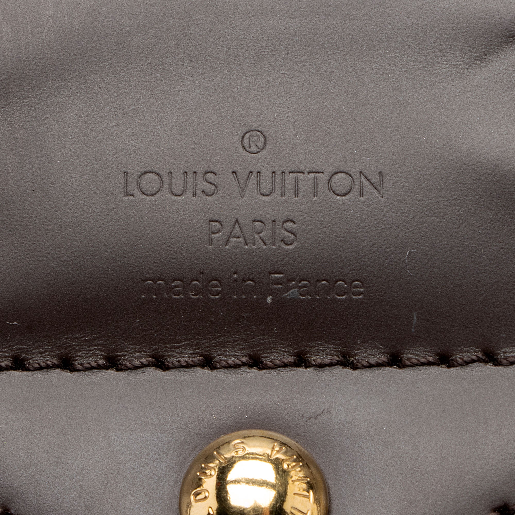 Louis Vuitton Damier Ebene Sistina PM Shoulder Bag