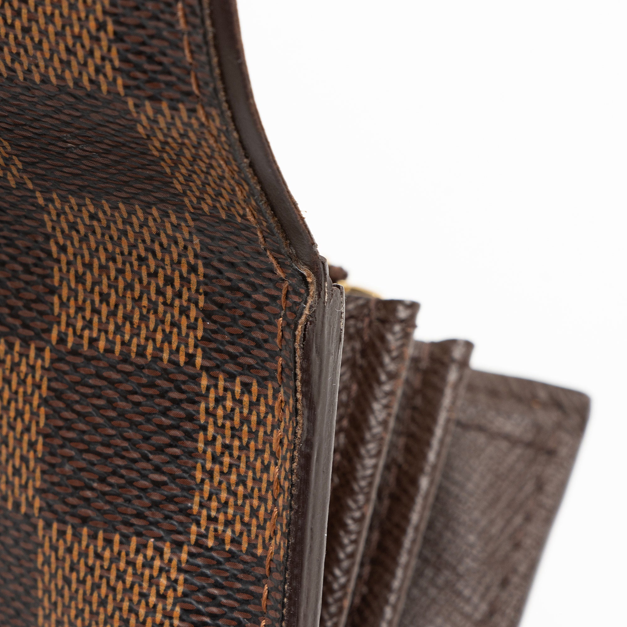 Louis Vuitton Damier Ebene Sistina Wallet