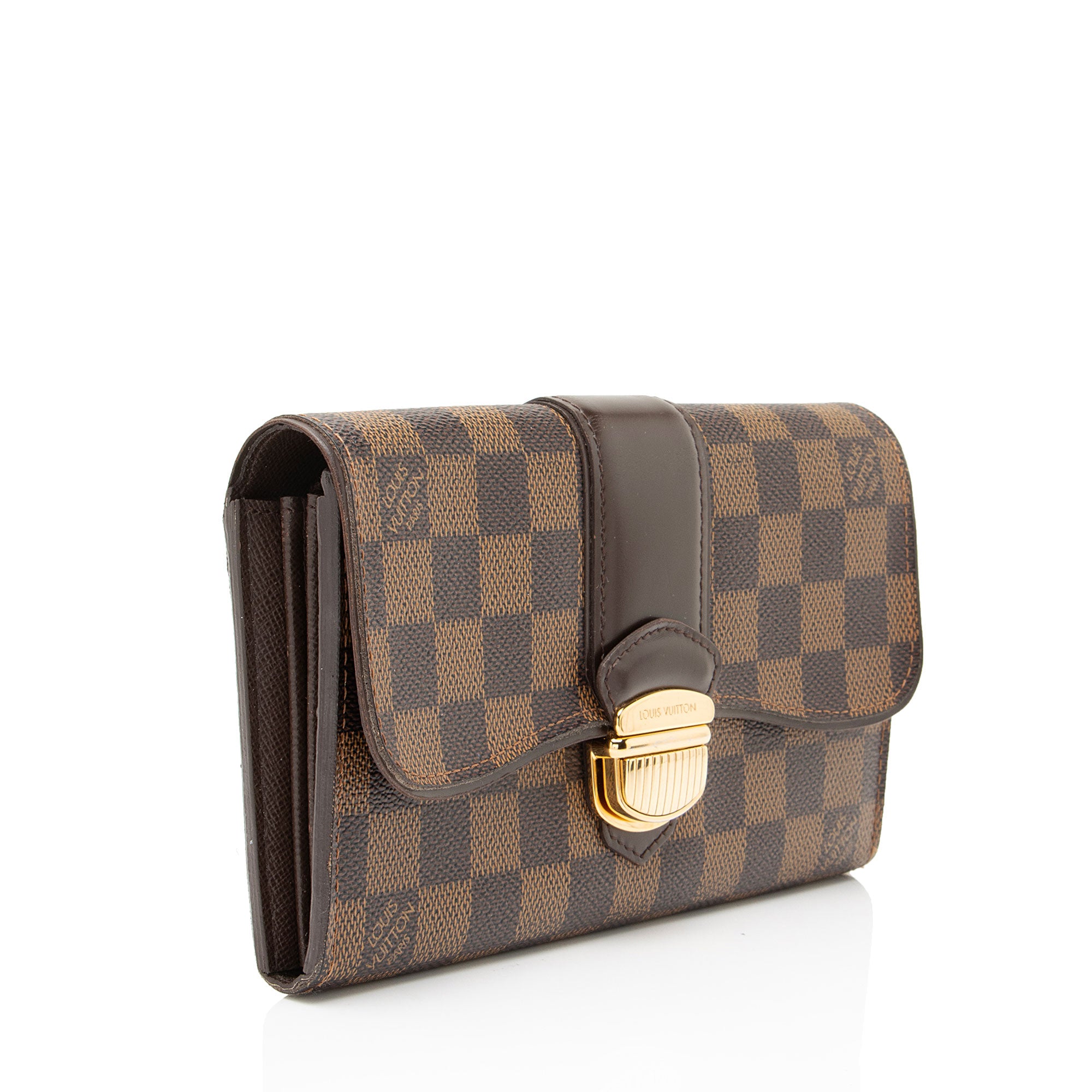 Louis Vuitton Damier Ebene Sistina Wallet