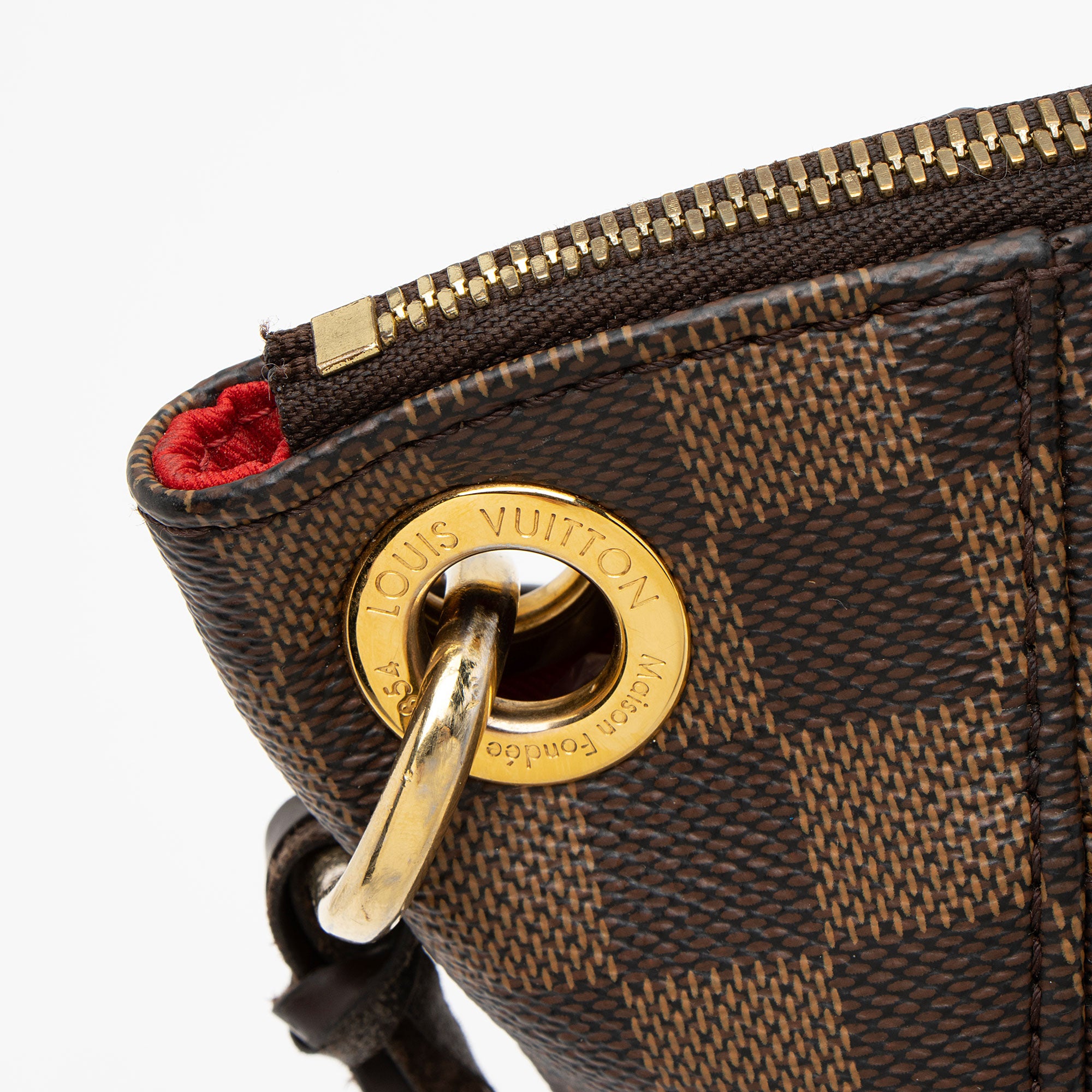 Louis Vuitton Damier Ebene South Bank Besace Shoulder Bag (SHF-2flFlf)