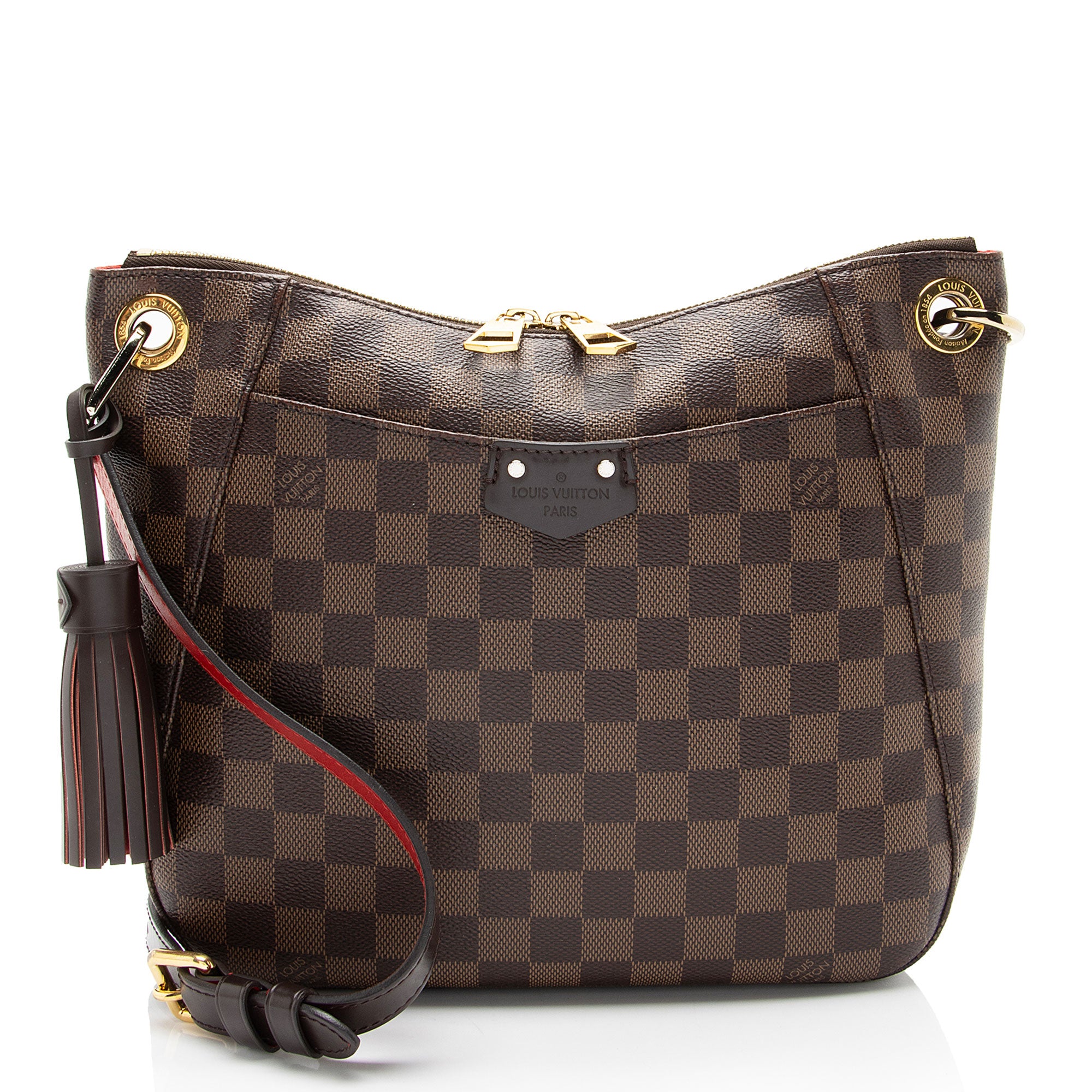 Louis Vuitton Damier Ebene South Bank Besace Shoulder Bag (SHF-hqeufh)
