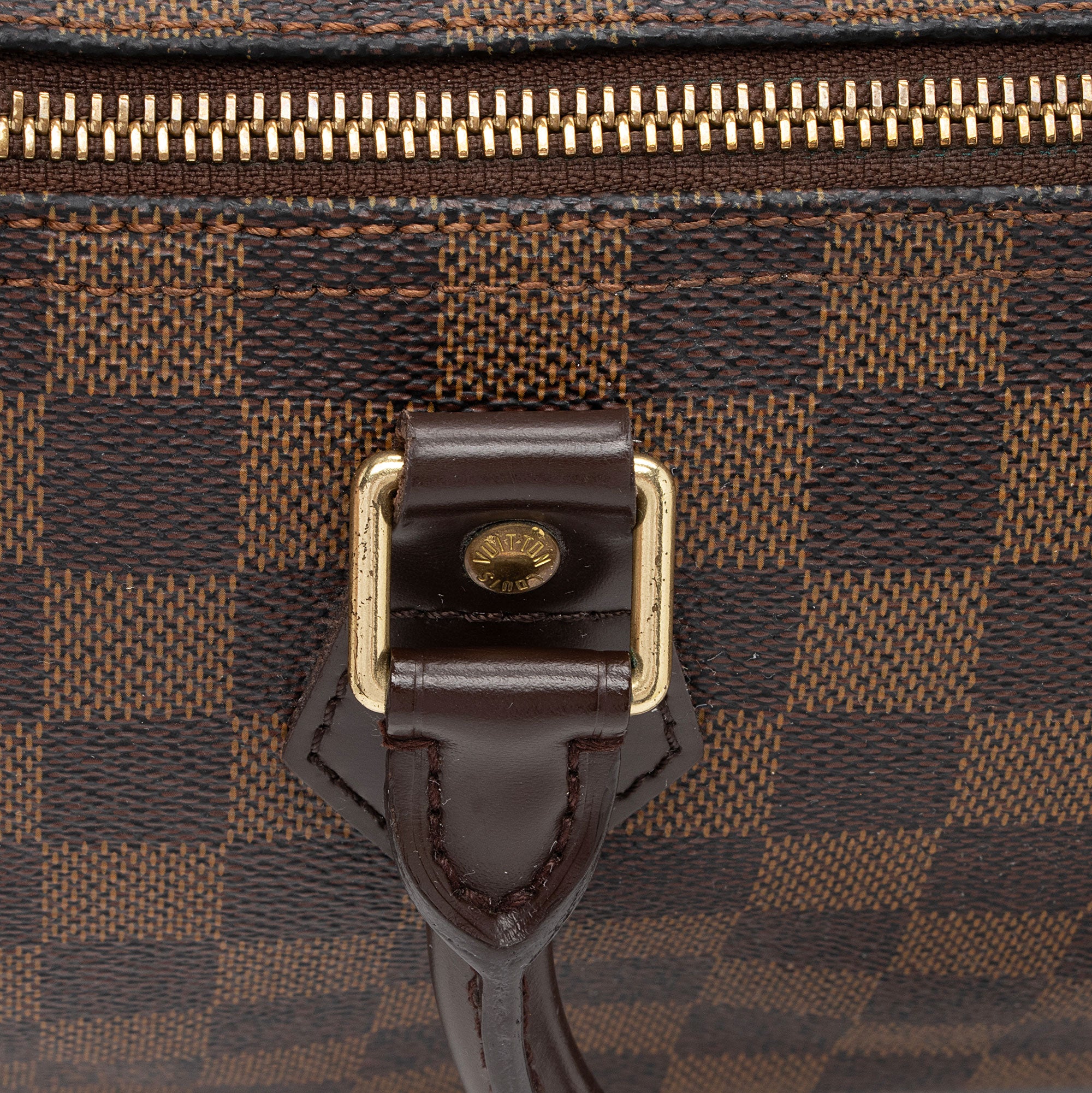 Louis Vuitton Damier Ebene Speedy 25 Satchel (SHF-pw53l4)