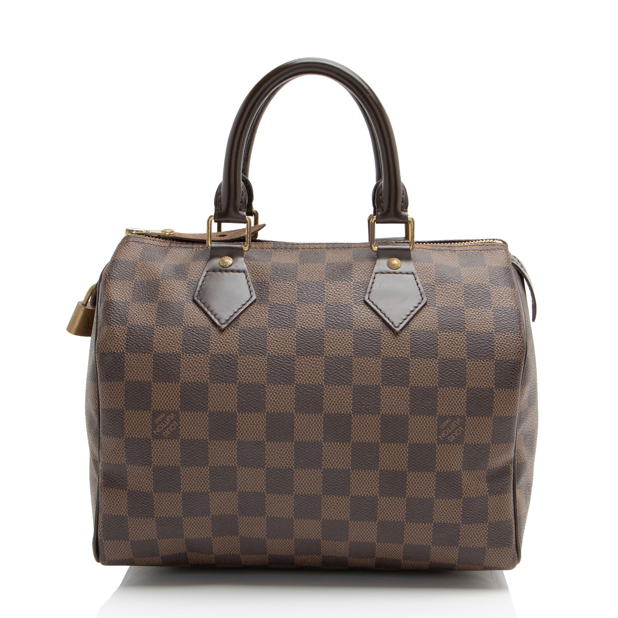 Louis Vuitton Damier Ebene Speedy 25 Satchel