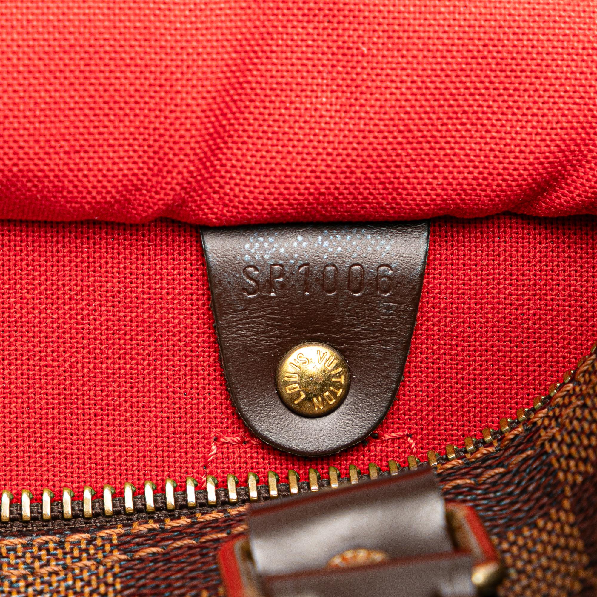 Louis Vuitton Damier Ebene Speedy 25 (SHG-S3Mbdi)