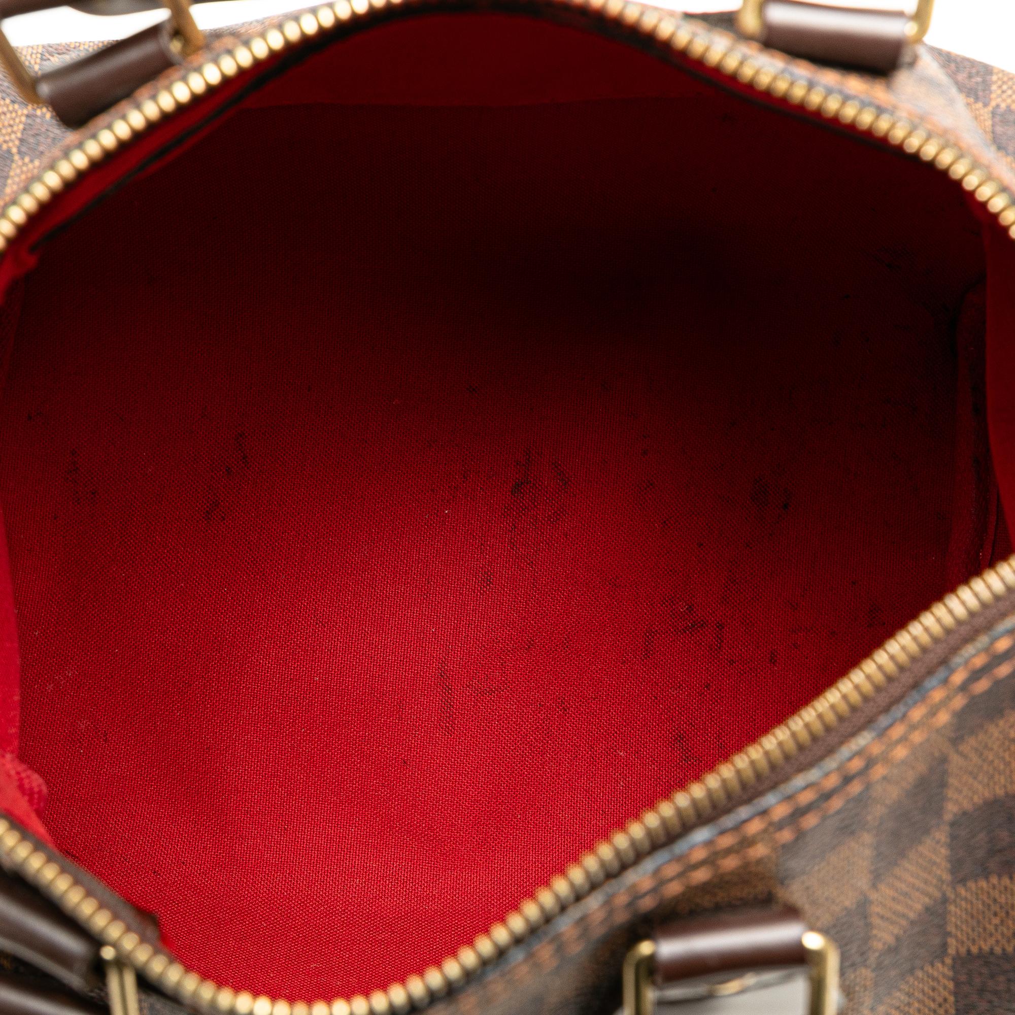 Louis Vuitton Damier Ebene Speedy 25 (SHG-S3Mbdi)