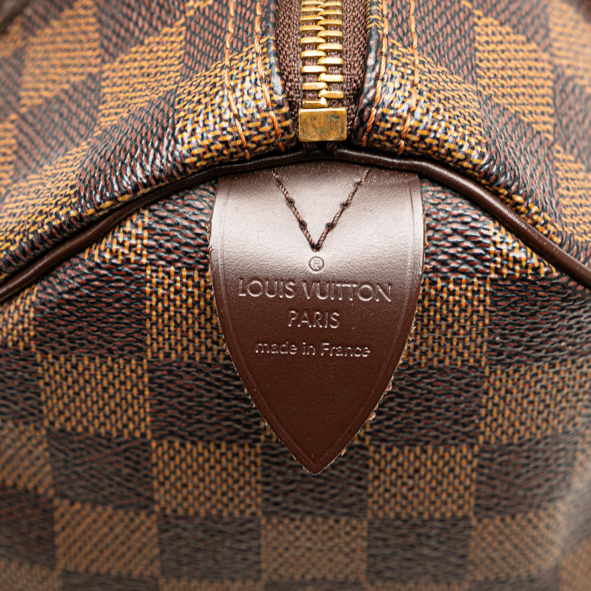 Louis Vuitton Damier Ebene Speedy 25 (SHG-S3Mbdi)