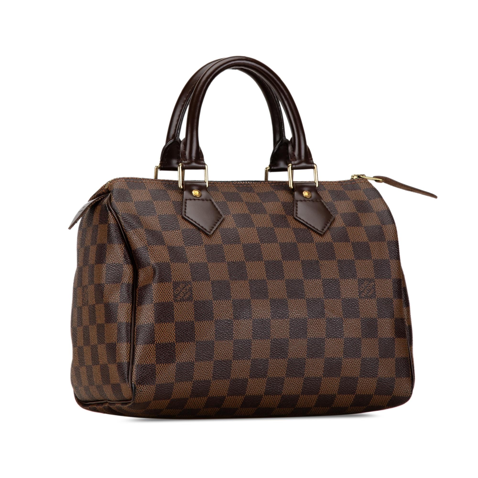 Louis Vuitton Damier Ebene Speedy 25 (SHG-S3Mbdi)