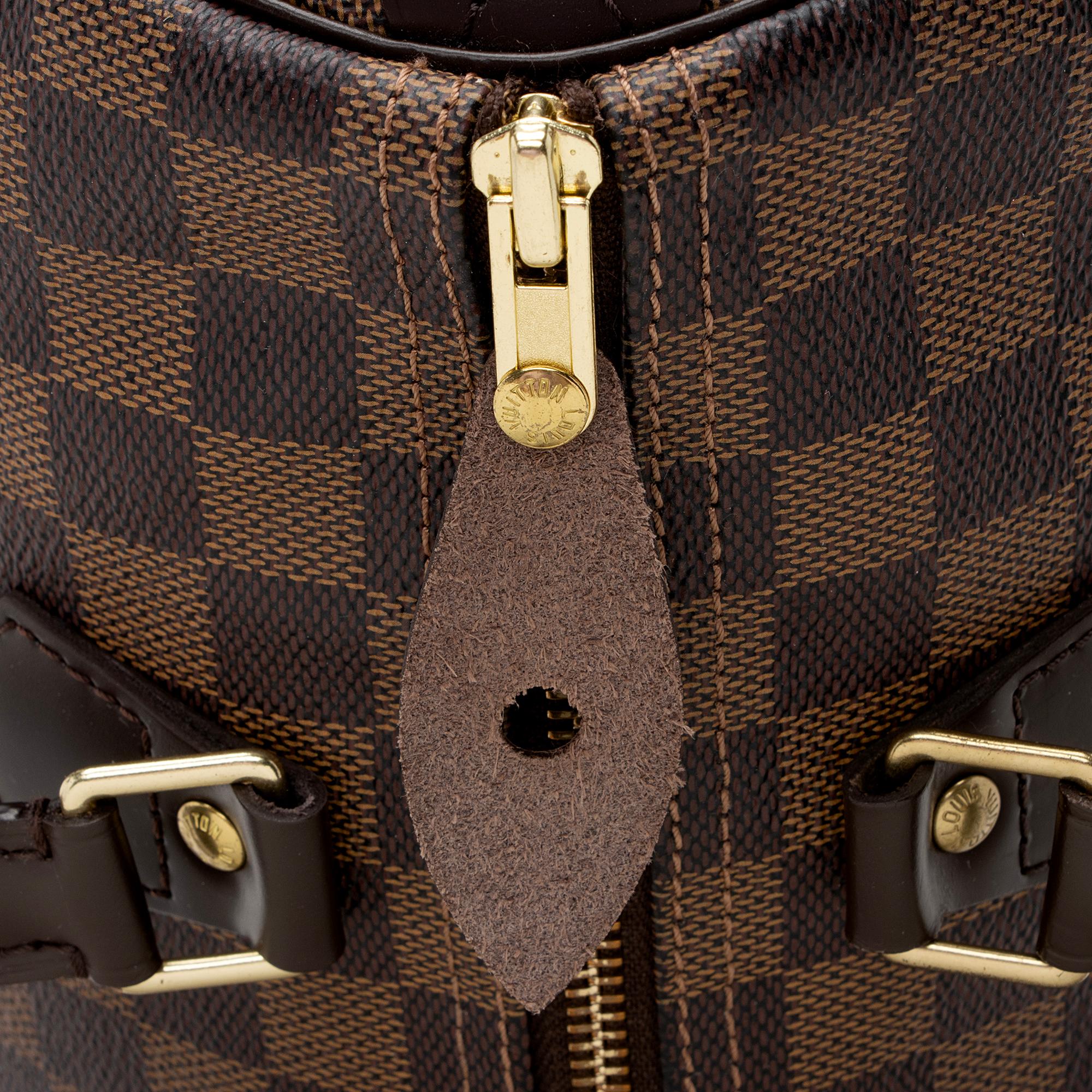 Louis Vuitton Damier Ebene Speedy 30 Satchel (SHF-22944)