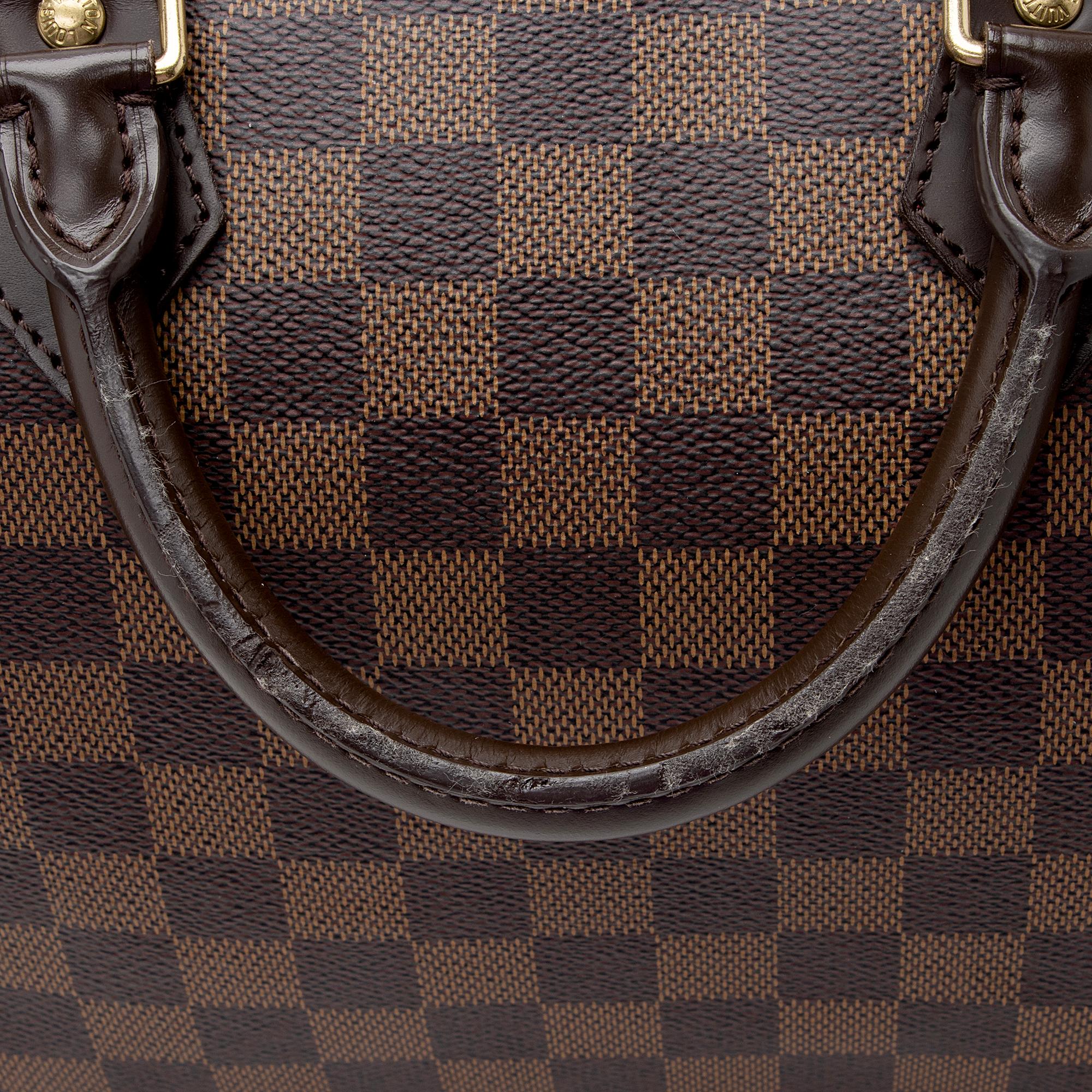 Louis Vuitton Damier Ebene Speedy 30 Satchel (SHF-22944)