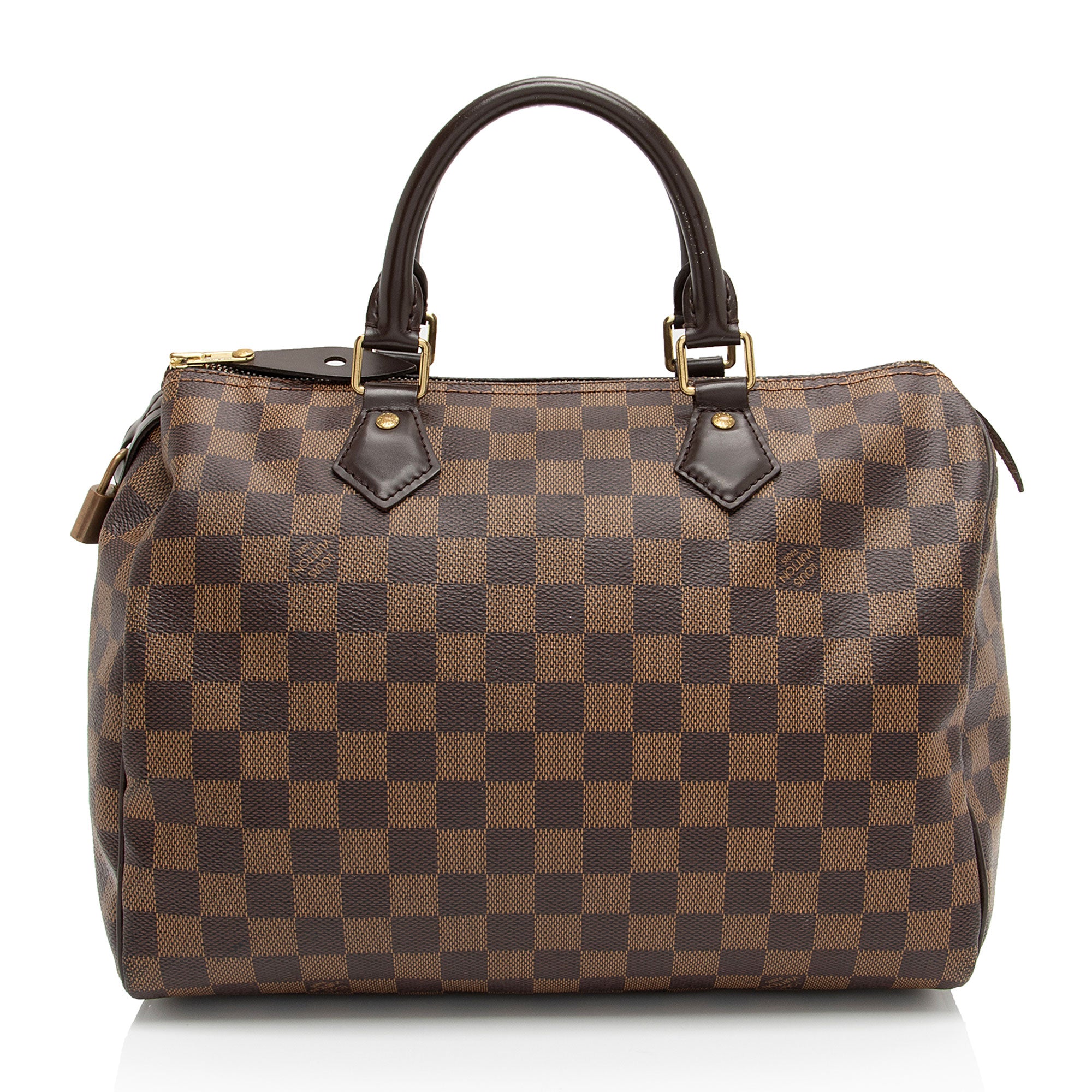 Louis Vuitton Damier Ebene Speedy 30 Satchel (SHF-bTjaCO)