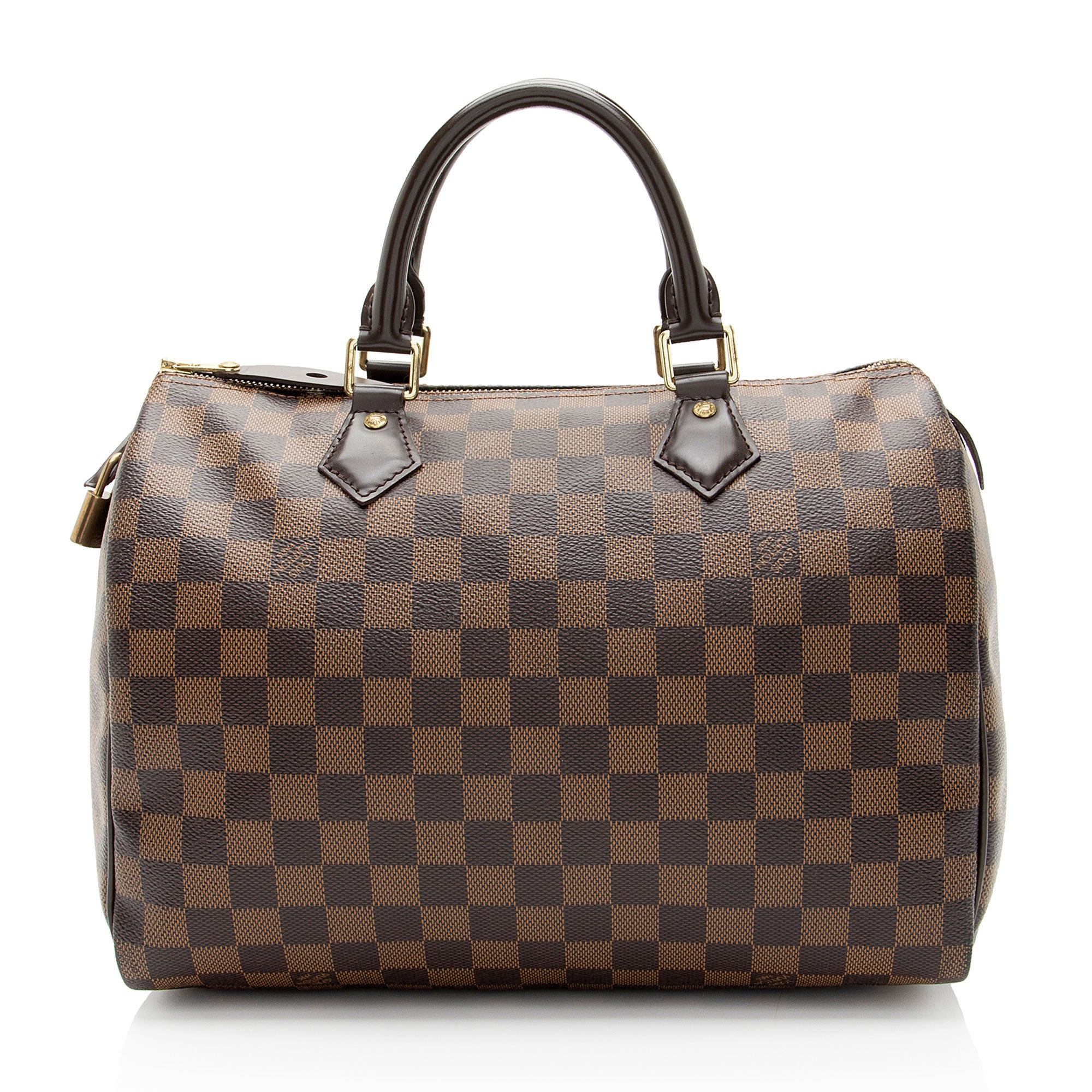 Louis Vuitton Damier Ebene Speedy 30 Satchel (SHF-K0QhVH)