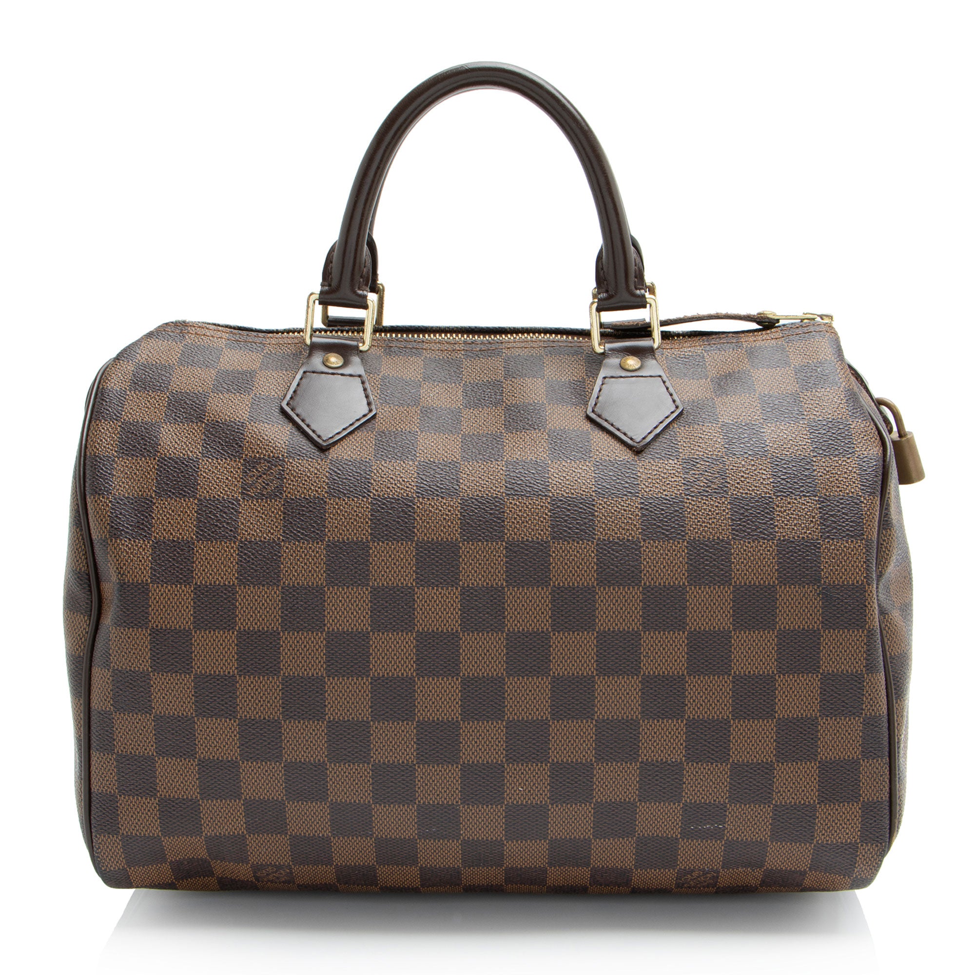 Louis Vuitton Damier Ebene Speedy 30 Satchel